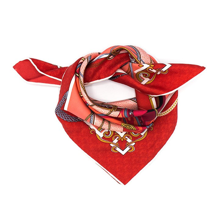 TUVURGUU Scarf, Small, Red - BAIGAL