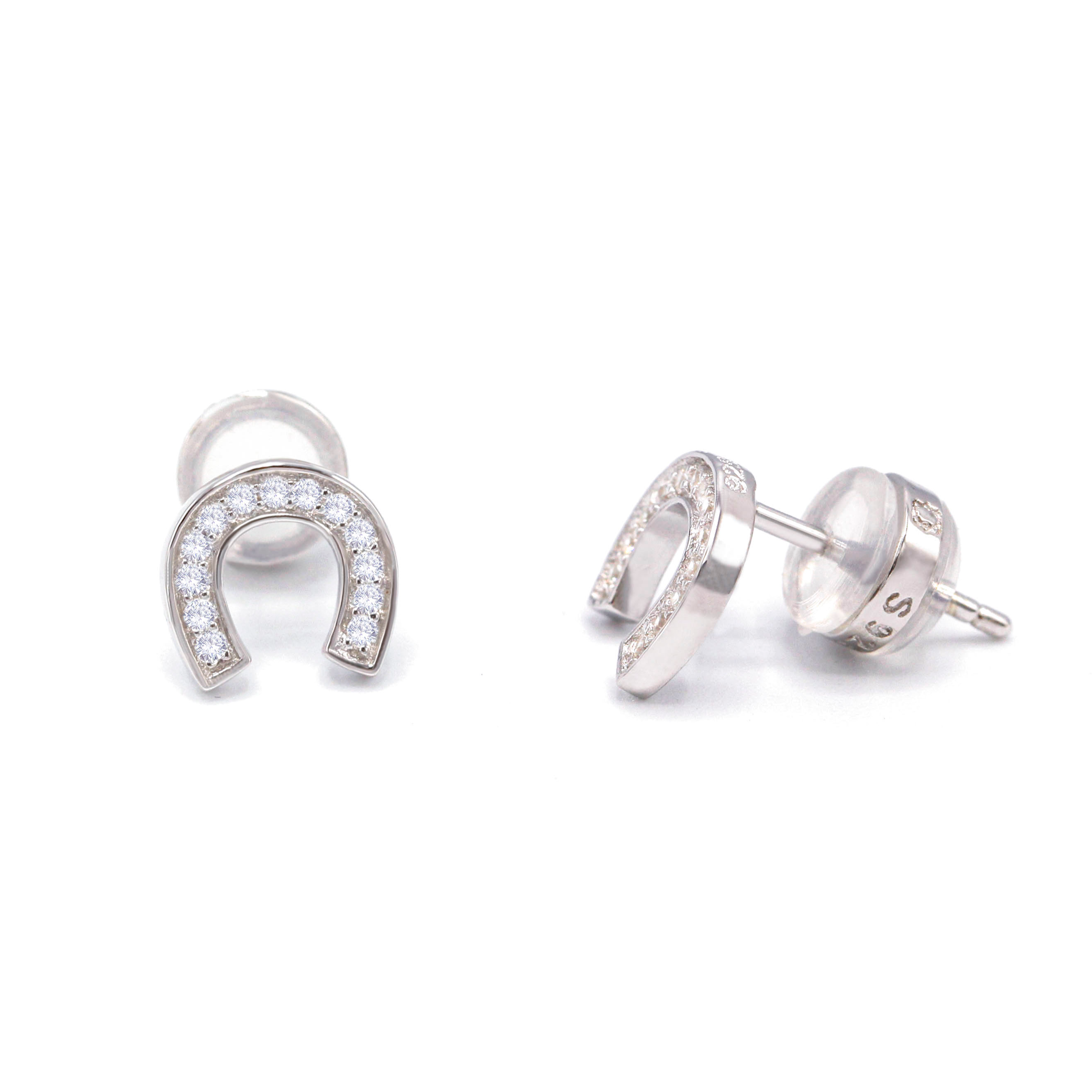 HORSESHOE Stud Earrings - BAIGAL