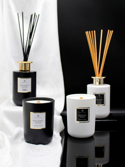 BAIGAL Reed Diffuser & Scented Candles Set, Limited Edition