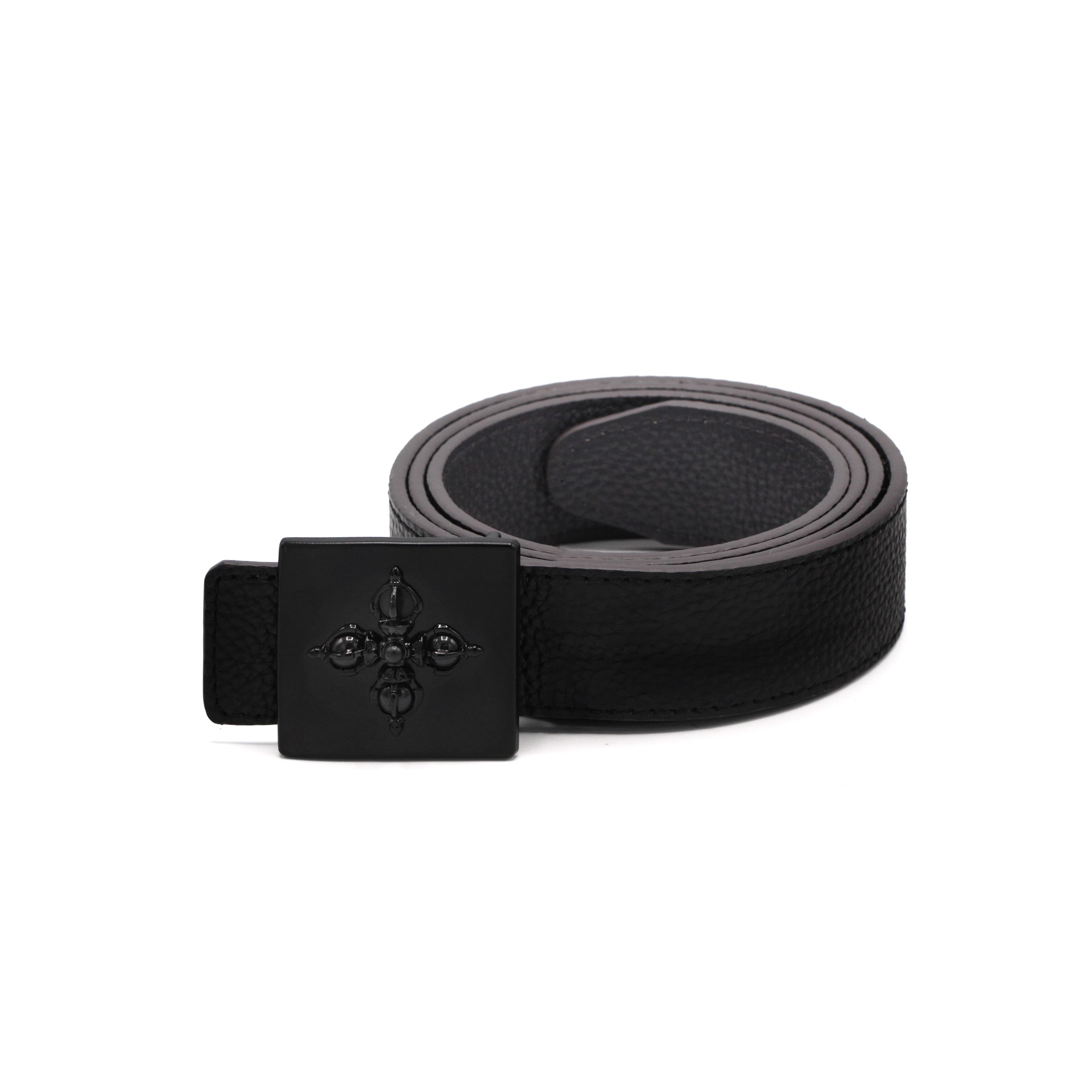 OCHIR Men's Reversible Belt, Black & Gray - BAIGAL