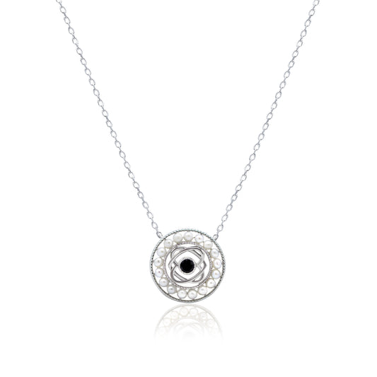 BAIGAL Pearl Halo Necklace