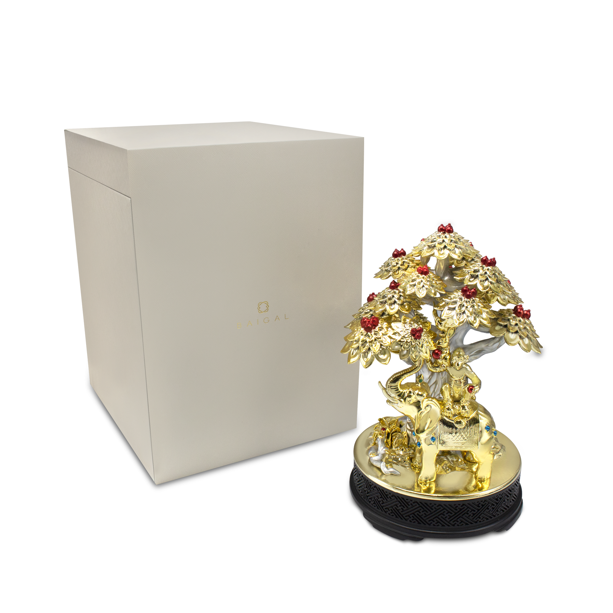 FOUR HARMONIOUS ANIMALS Souvenir