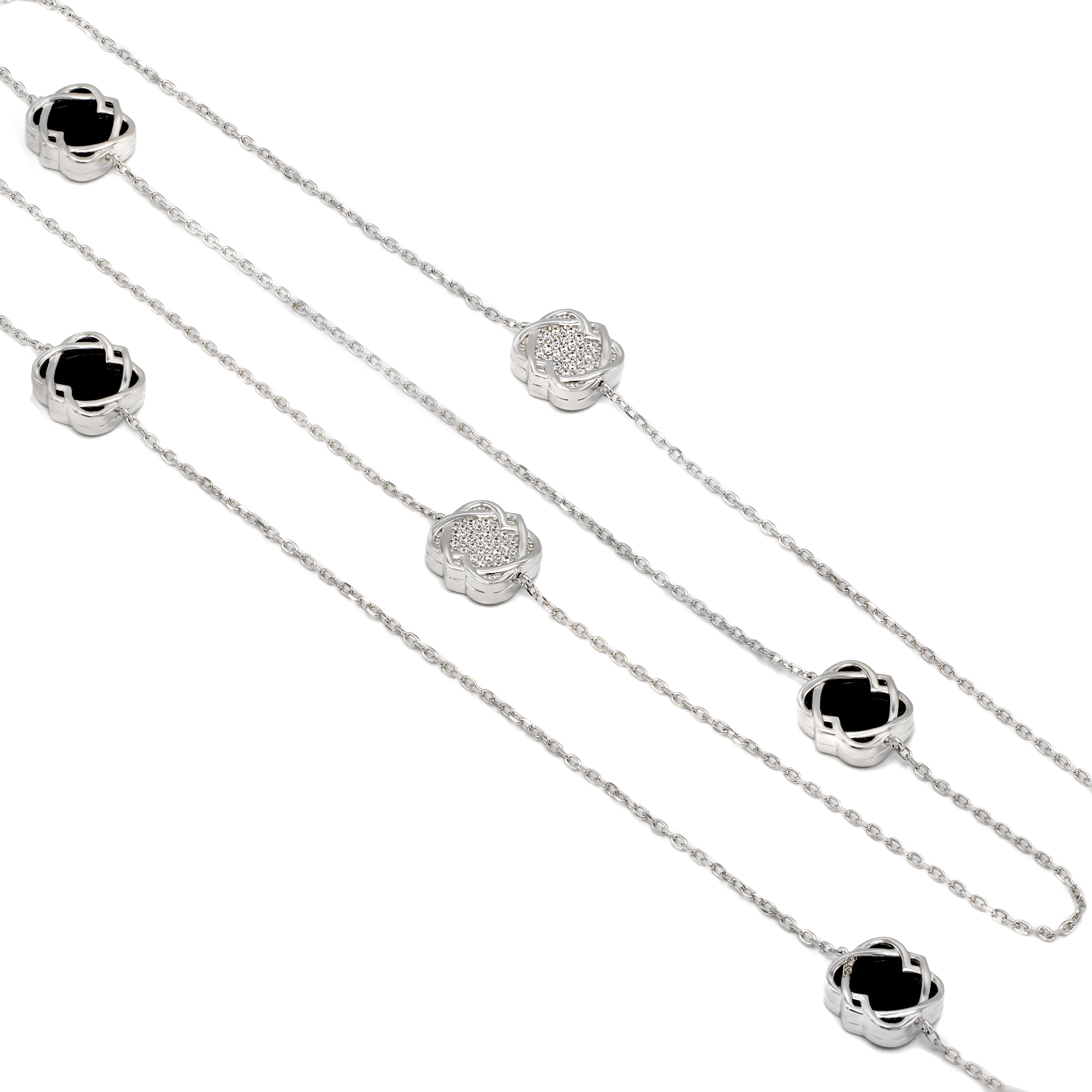 BAIGAL Necklace, Multi Motifs, Double Sided - BAIGAL