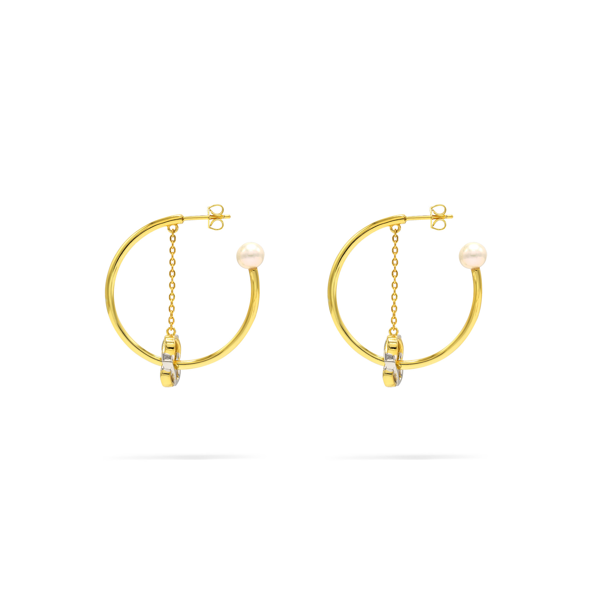 BAIGAL Hoop Earrings, Medium - BAIGAL