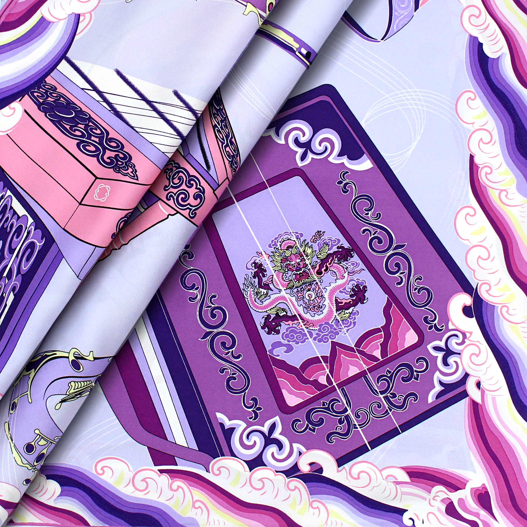 MUSIC Scarf, Lavender - BAIGAL