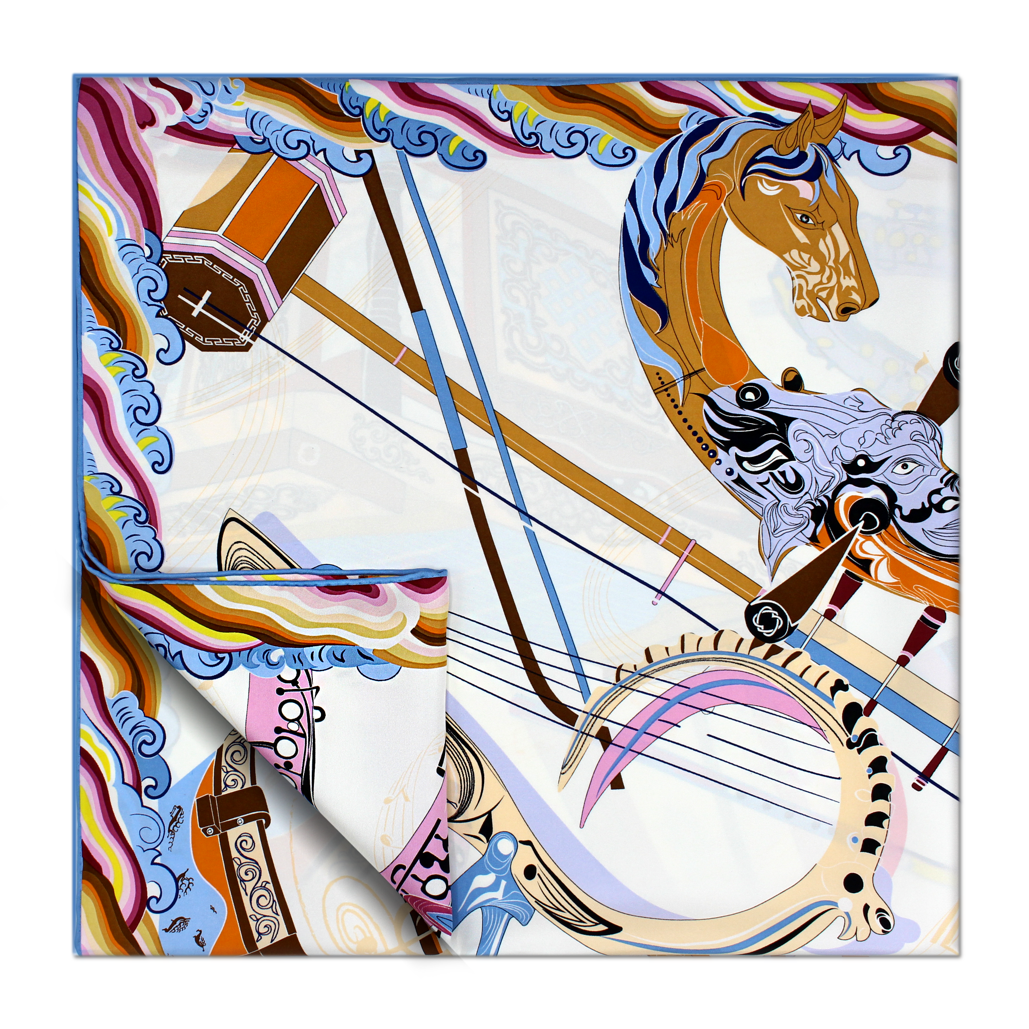 MUSIC Scarf, Beige
