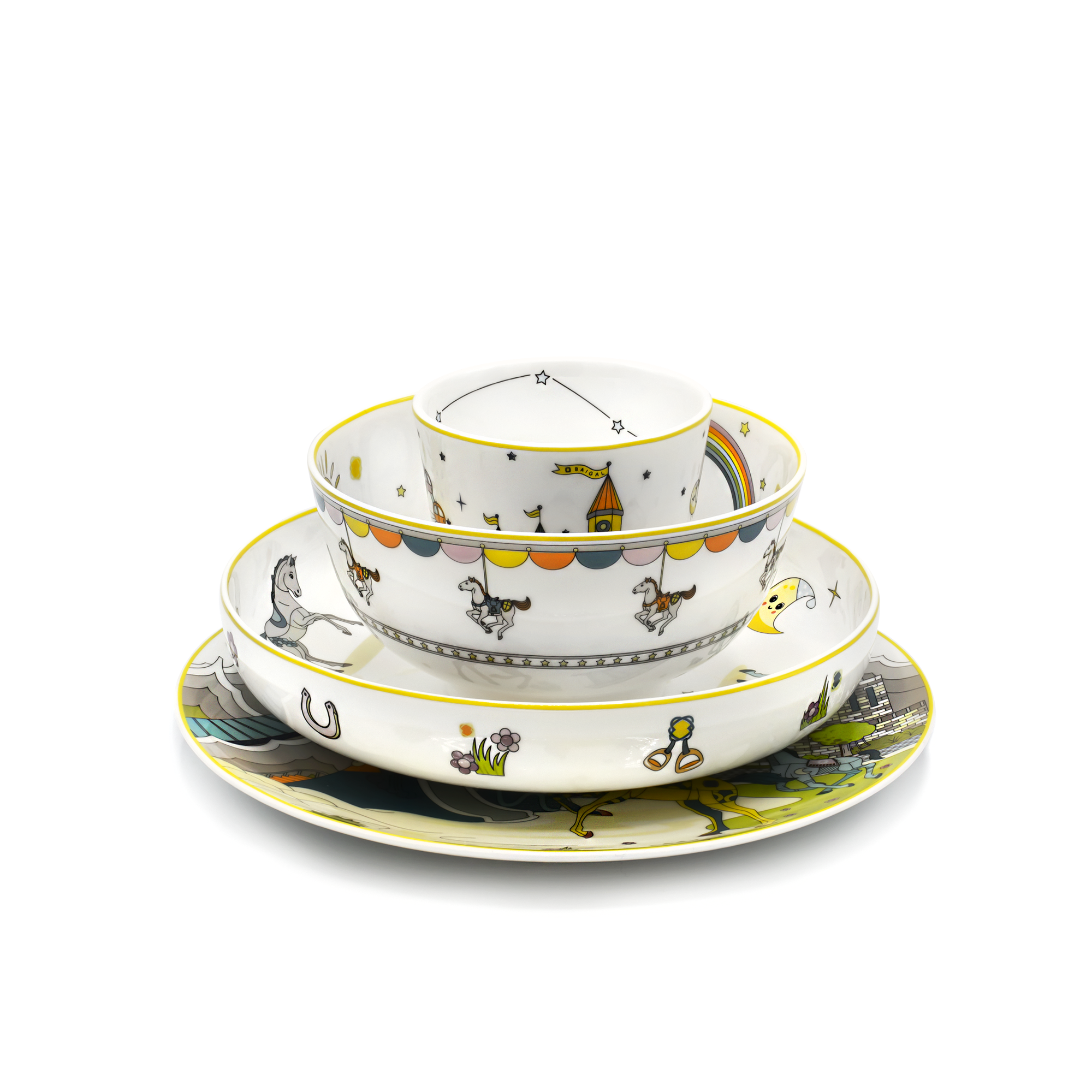 UNAGA Kids Dinnerware Set - BAIGAL