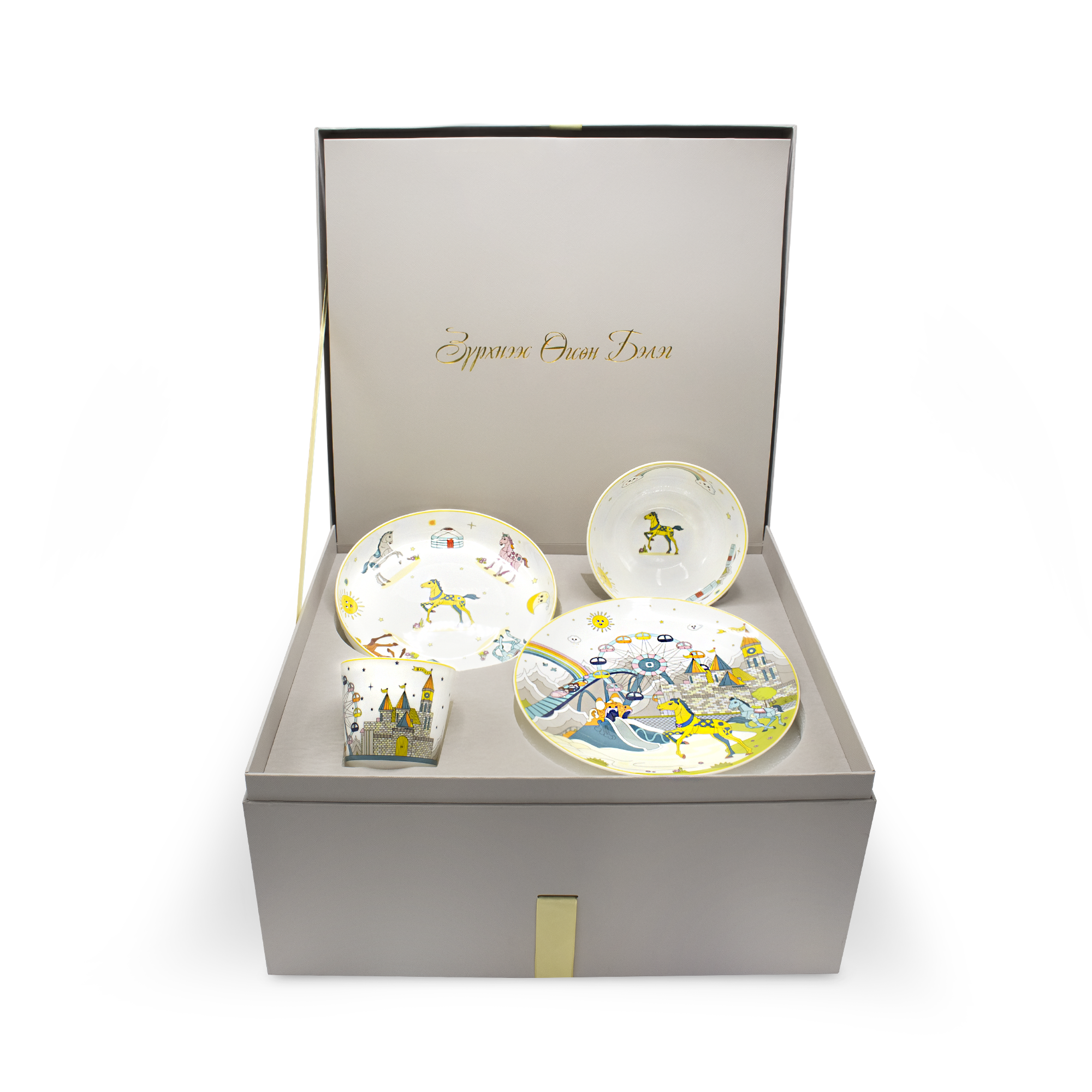 UNAGA Kids Dinnerware Set - BAIGAL