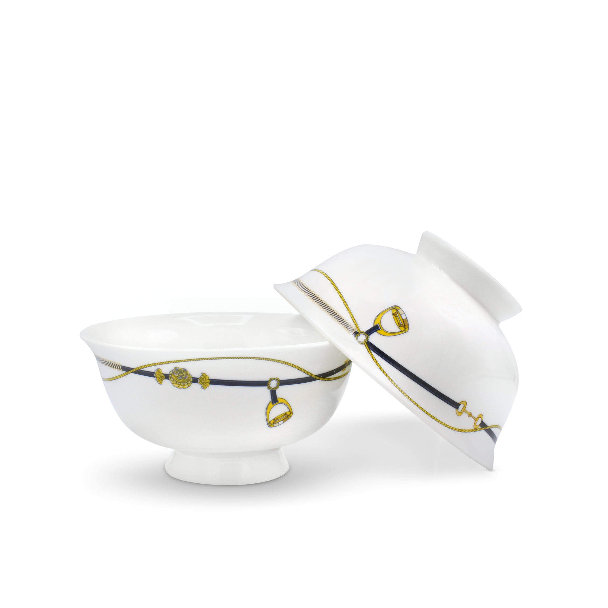 TUVURGUU Soup Bowl, Set of Two - BAIGAL
