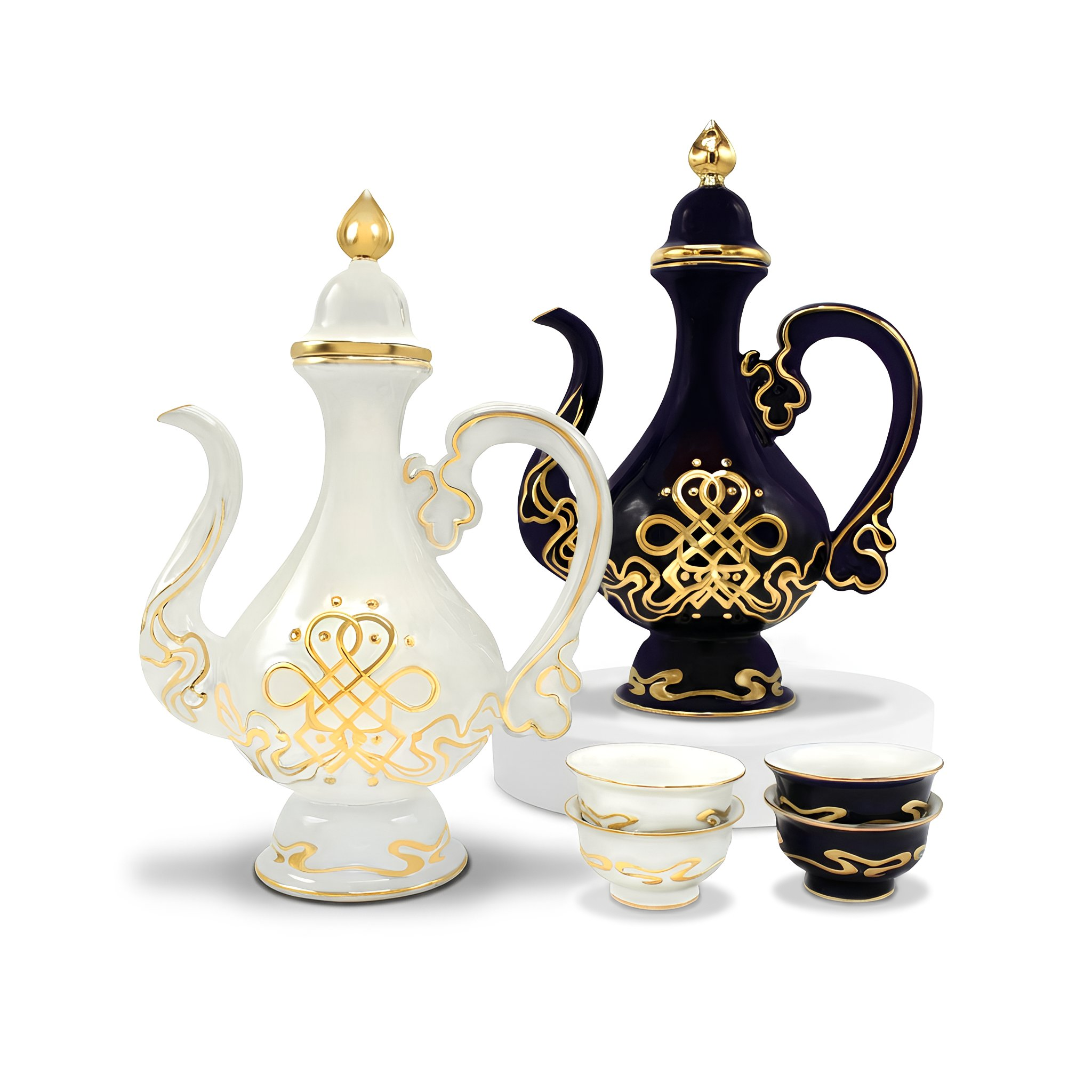 Ceremonial Ewer and Cup Set