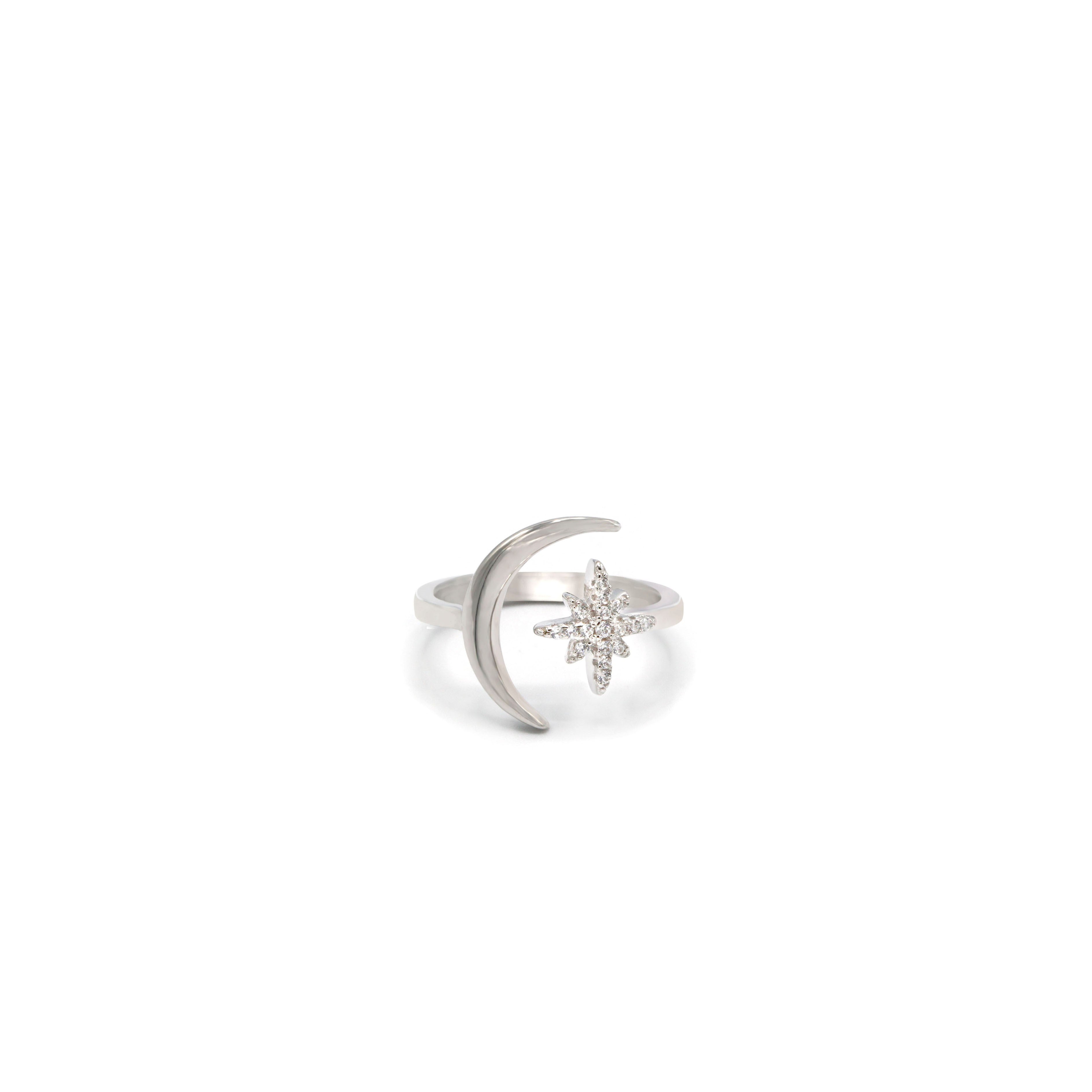 MOON & STAR Ring - BAIGAL