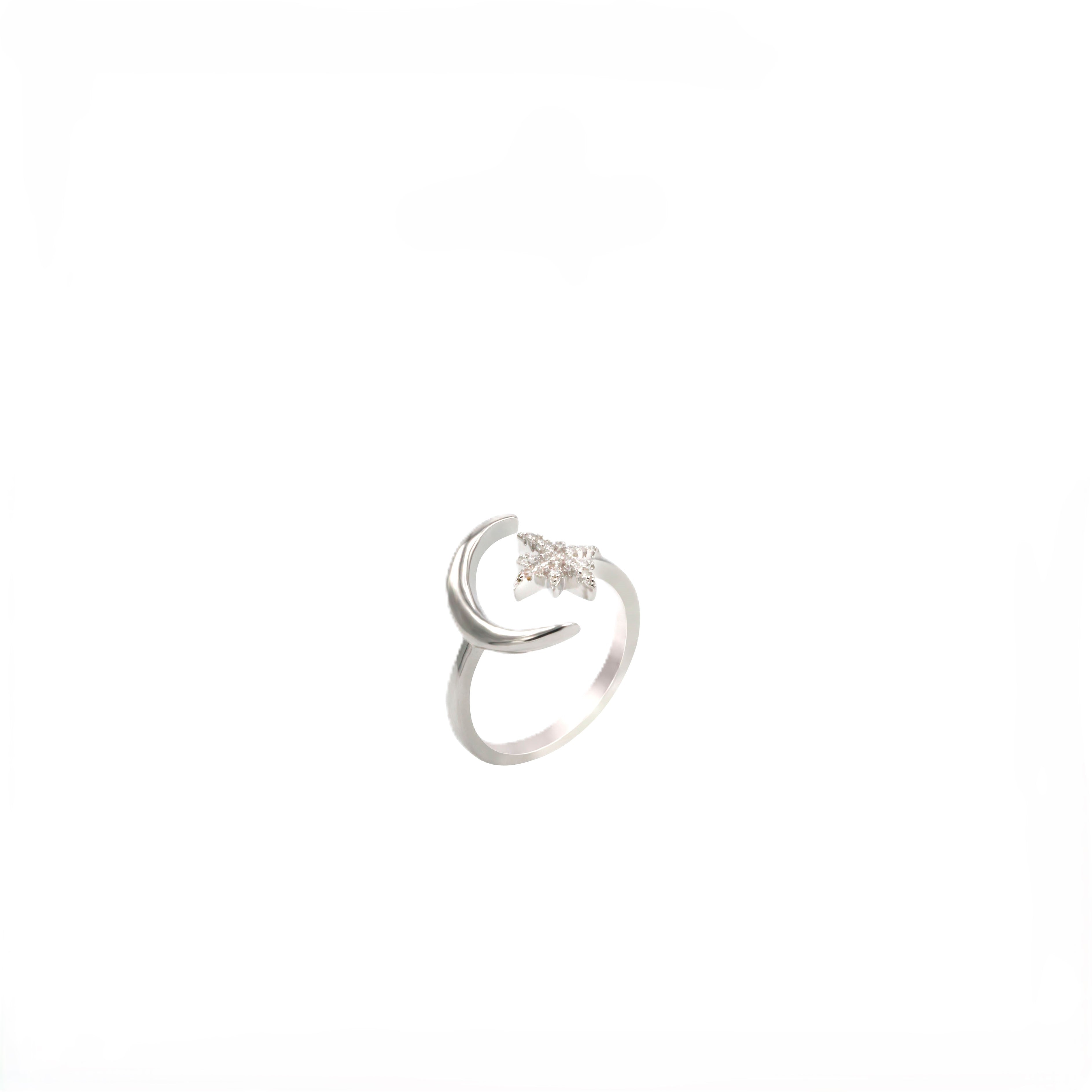 MOON & STAR Ring - BAIGAL