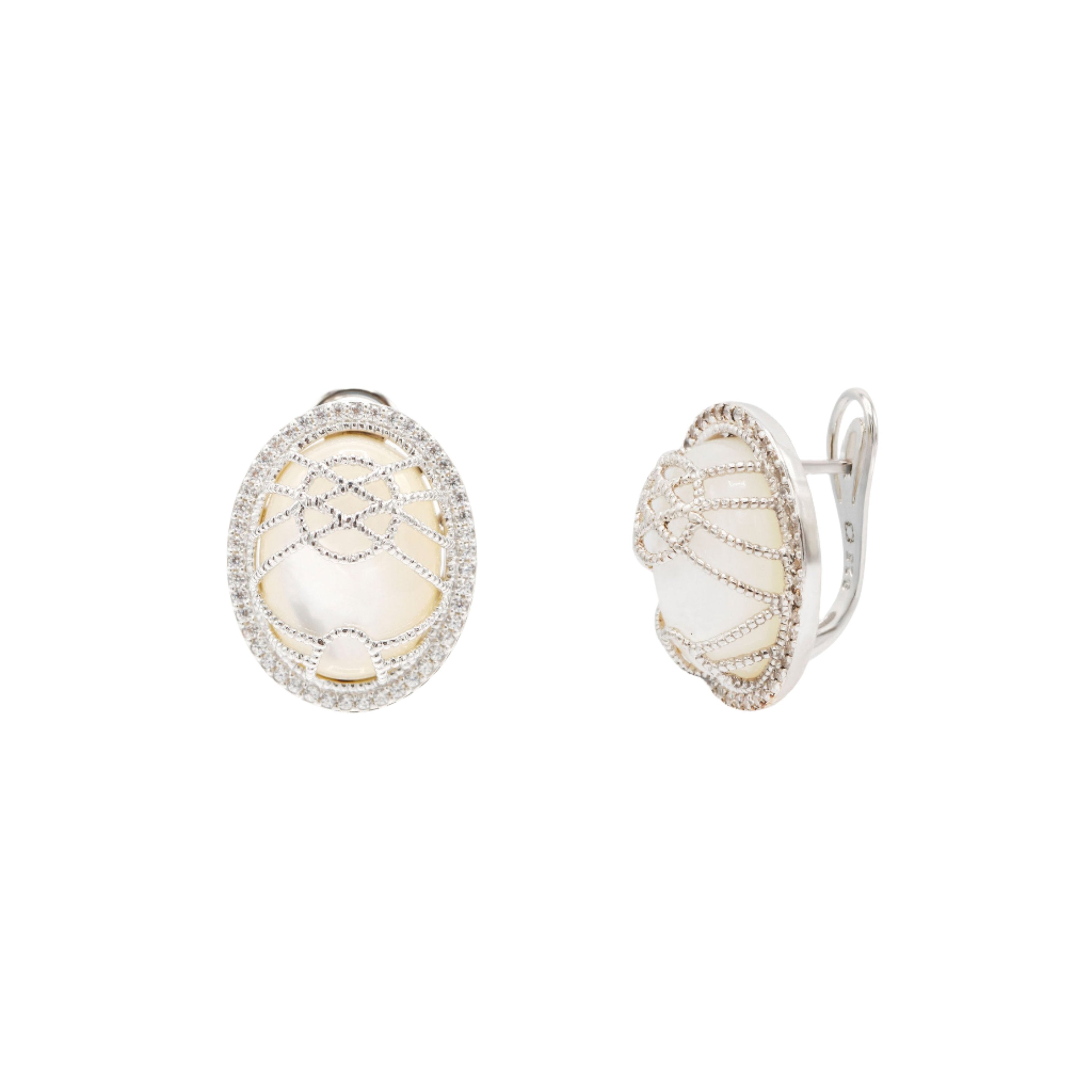 TOONOT GER Earrings, Nacre - BAIGAL