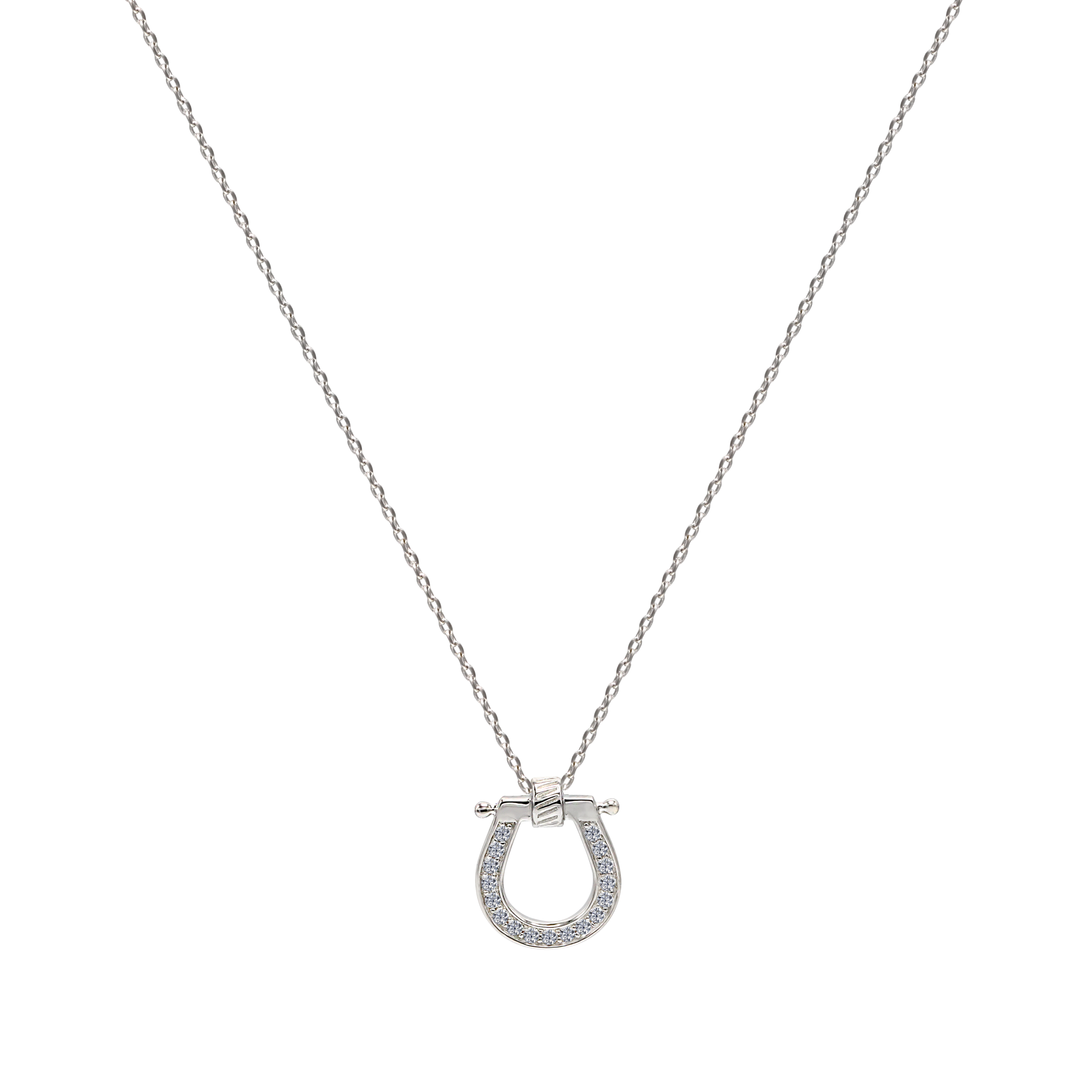 HORSESHOE Twist Necklace - BAIGAL