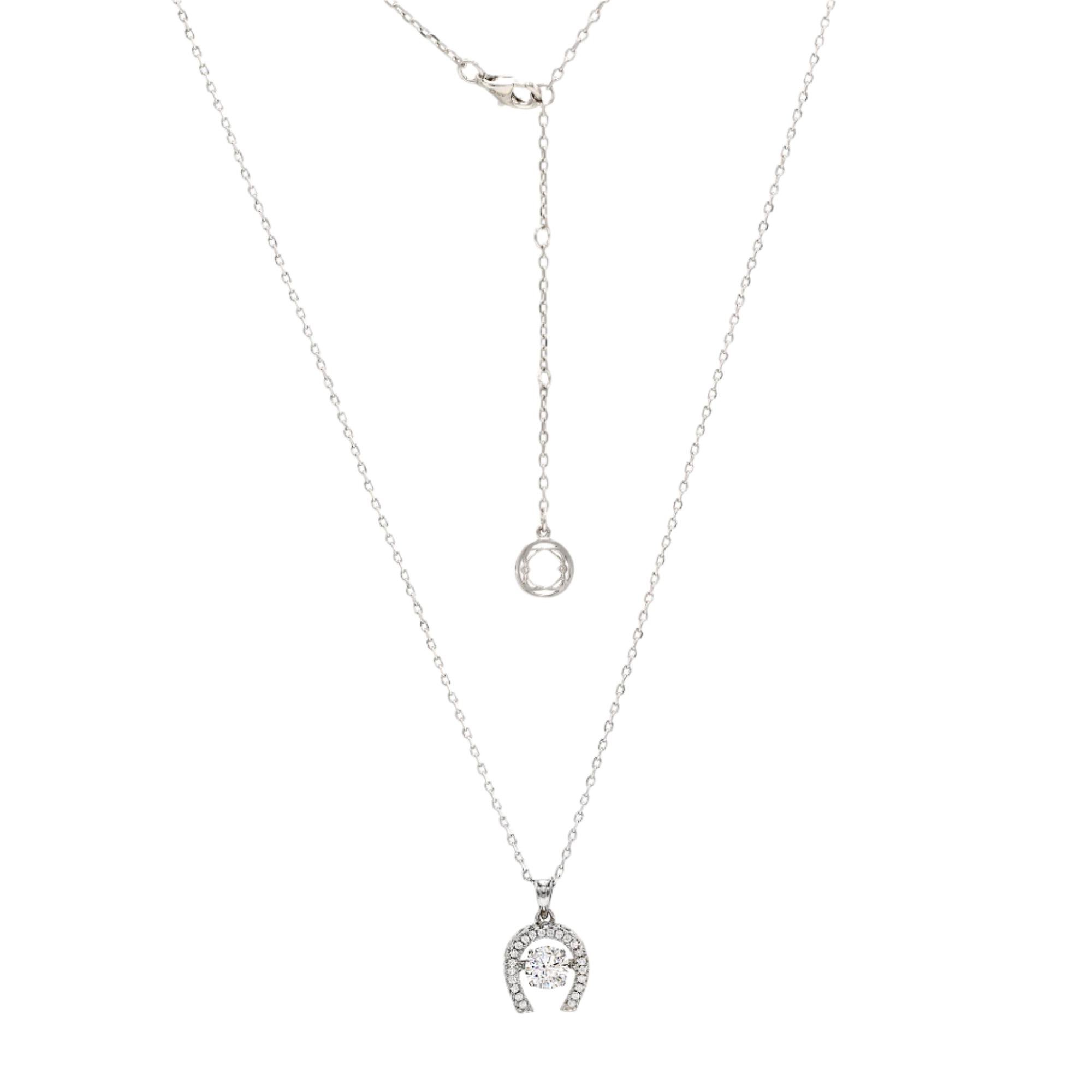 HORSESHOE Dancing Stone Necklace - BAIGAL