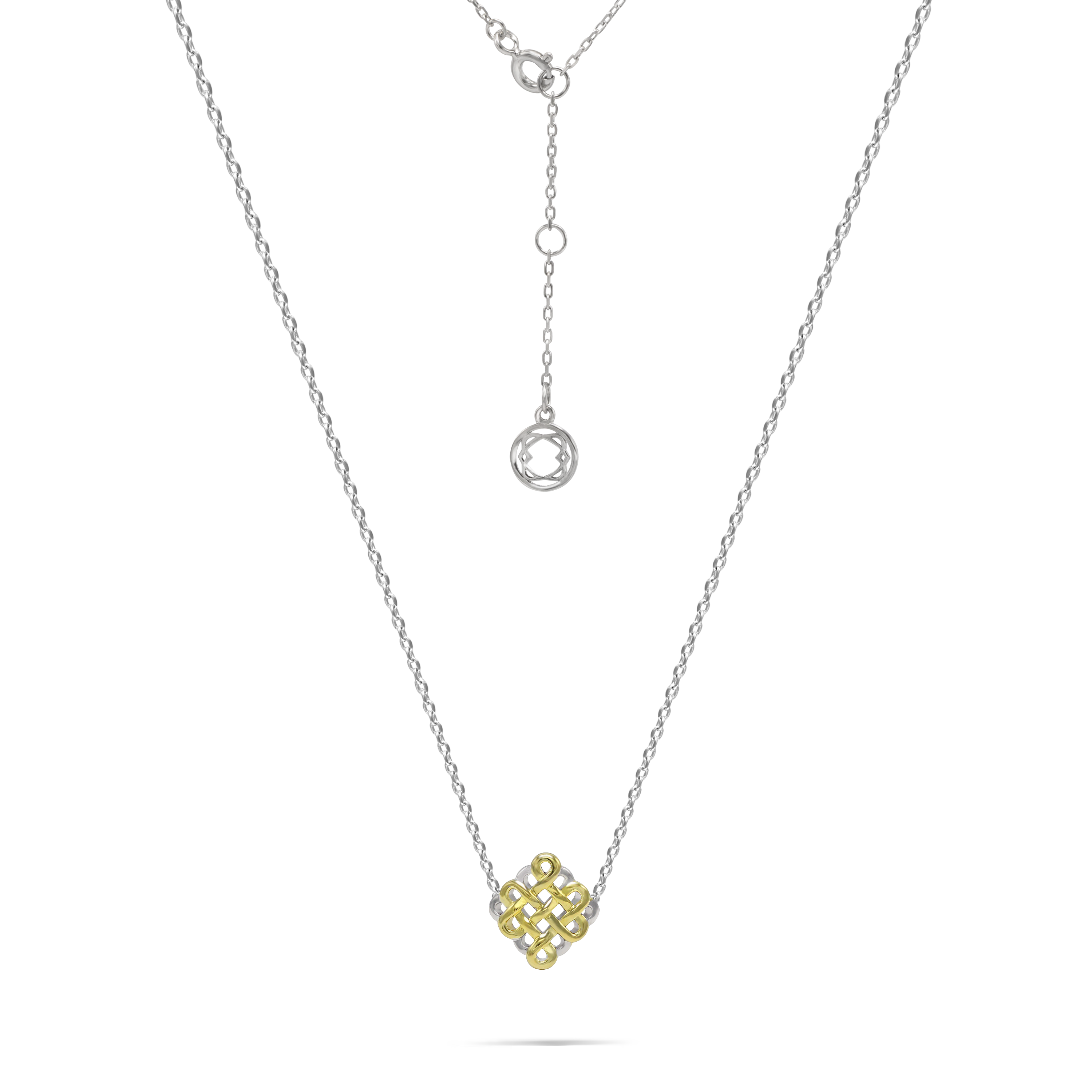 ULZII Dual Metal Necklace - BAIGAL