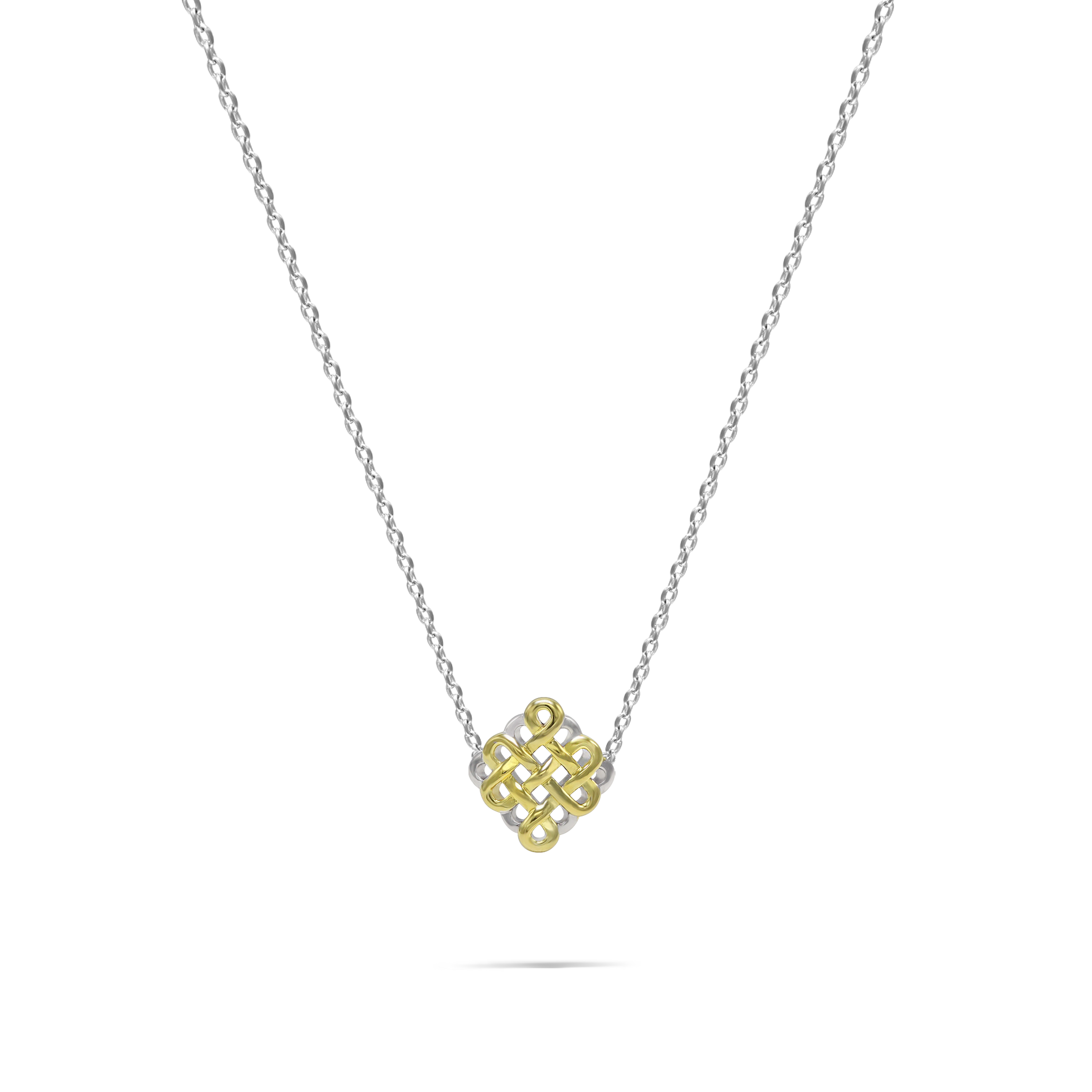 ULZII Dual Metal Necklace - BAIGAL