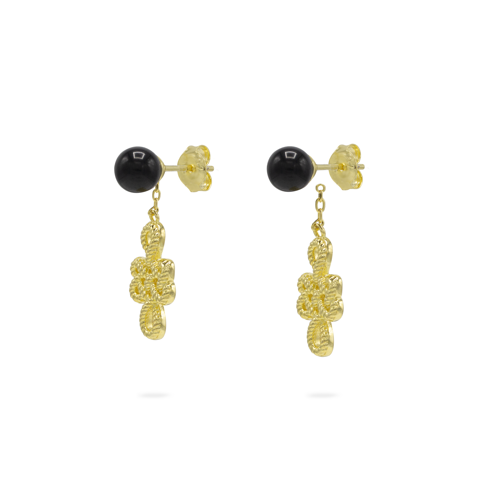 ULZII Twist Drop Earrings - BAIGAL
