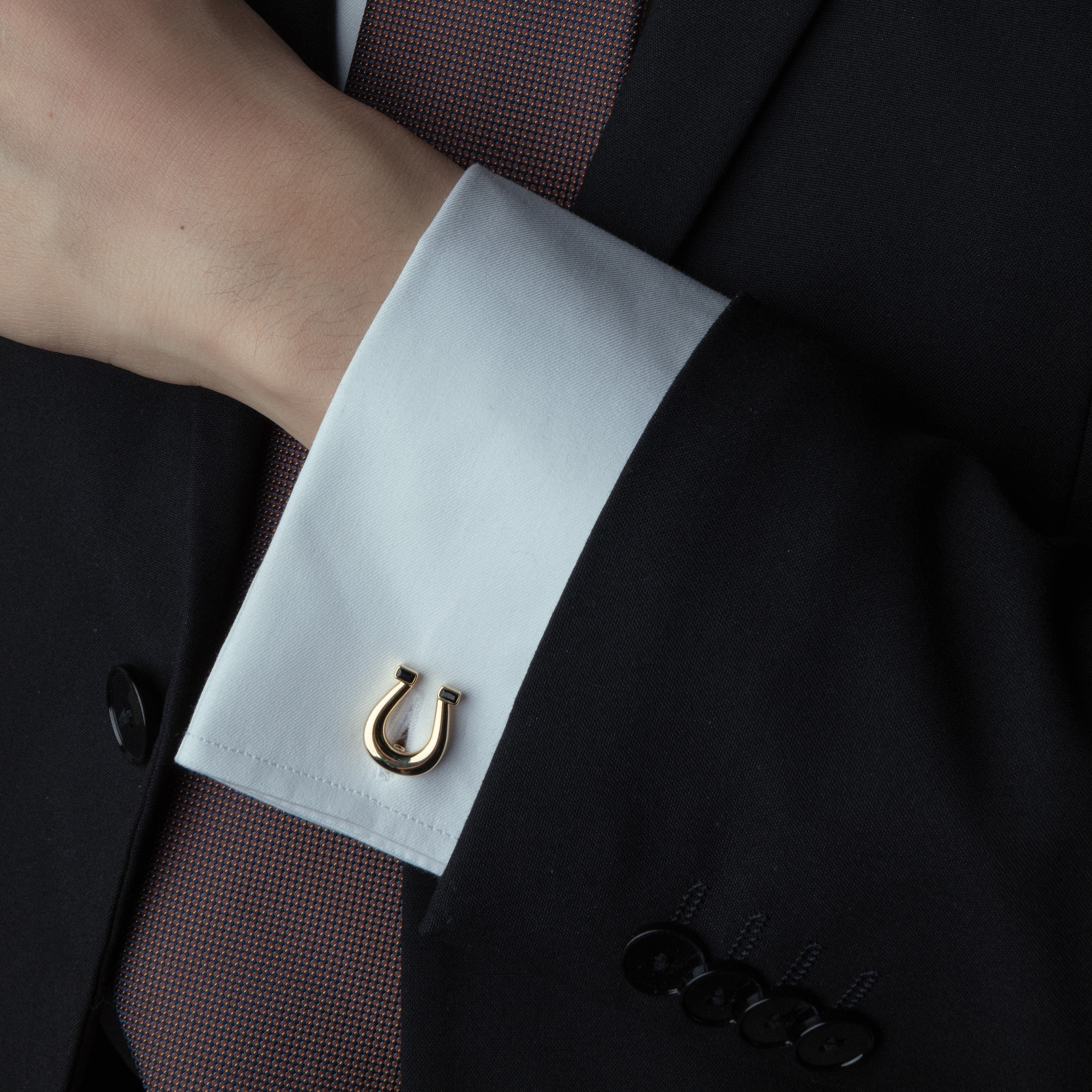 TUVURGUU Horseshoe Cufflinks - BAIGAL