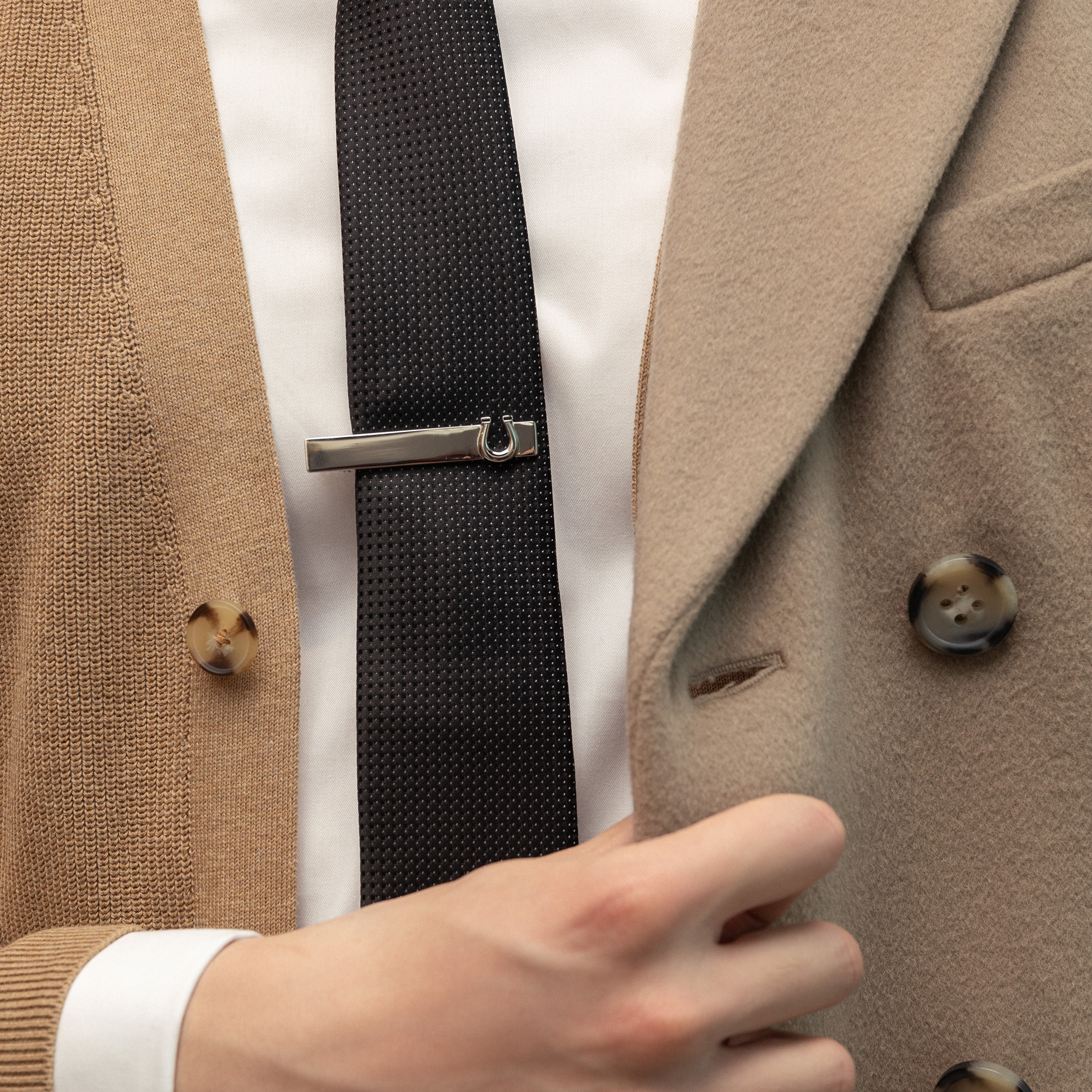 TUVURGUU Horseshoe Tie Clip - BAIGAL