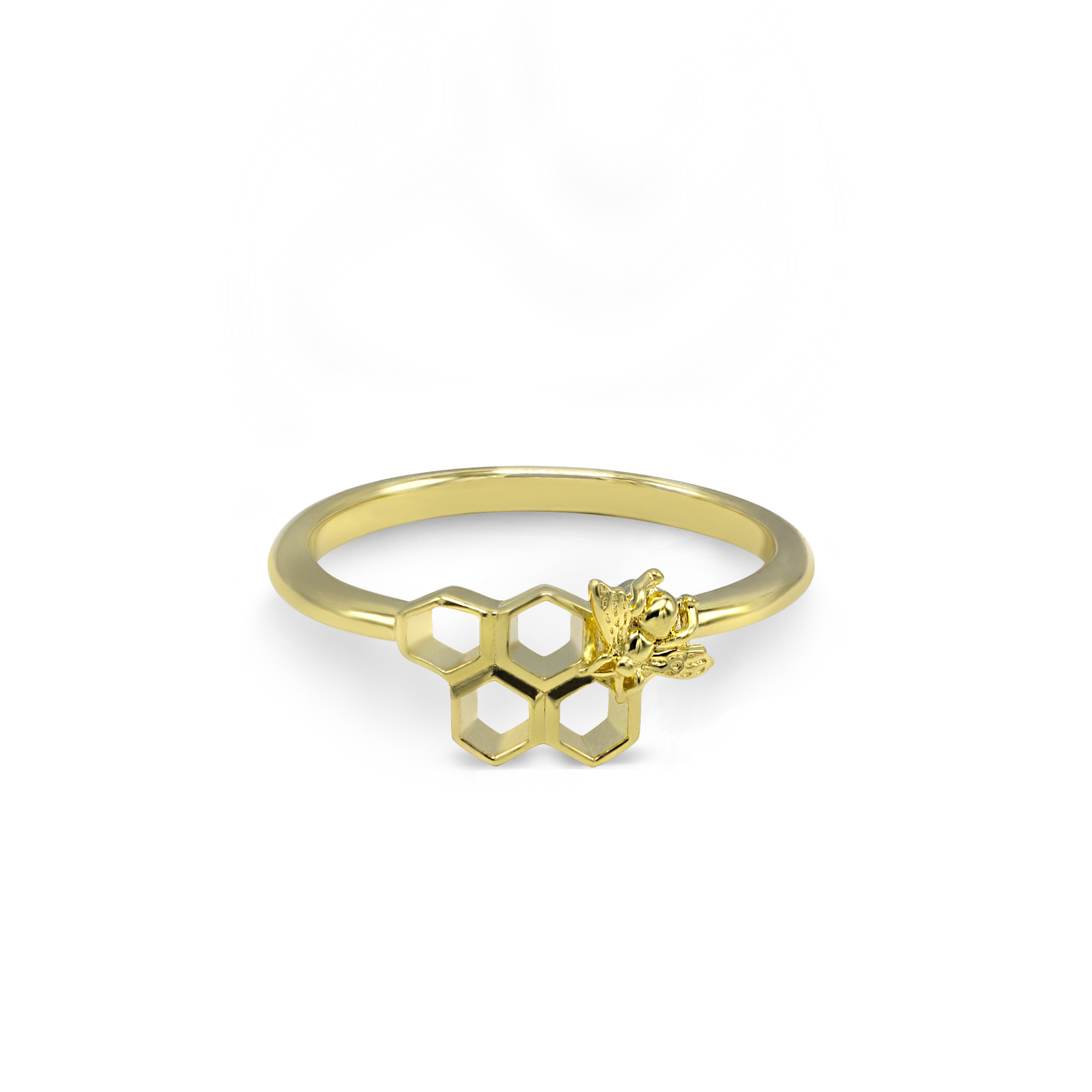 BEE Honeycomb Ring - BAIGAL