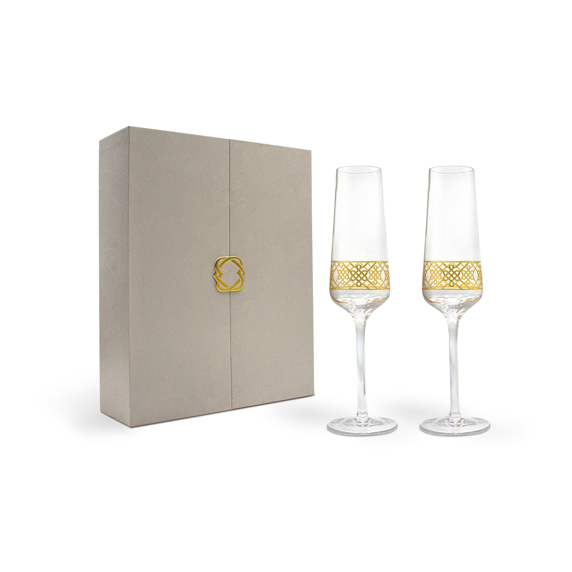 ULZII Champagne Glasses - BAIGAL