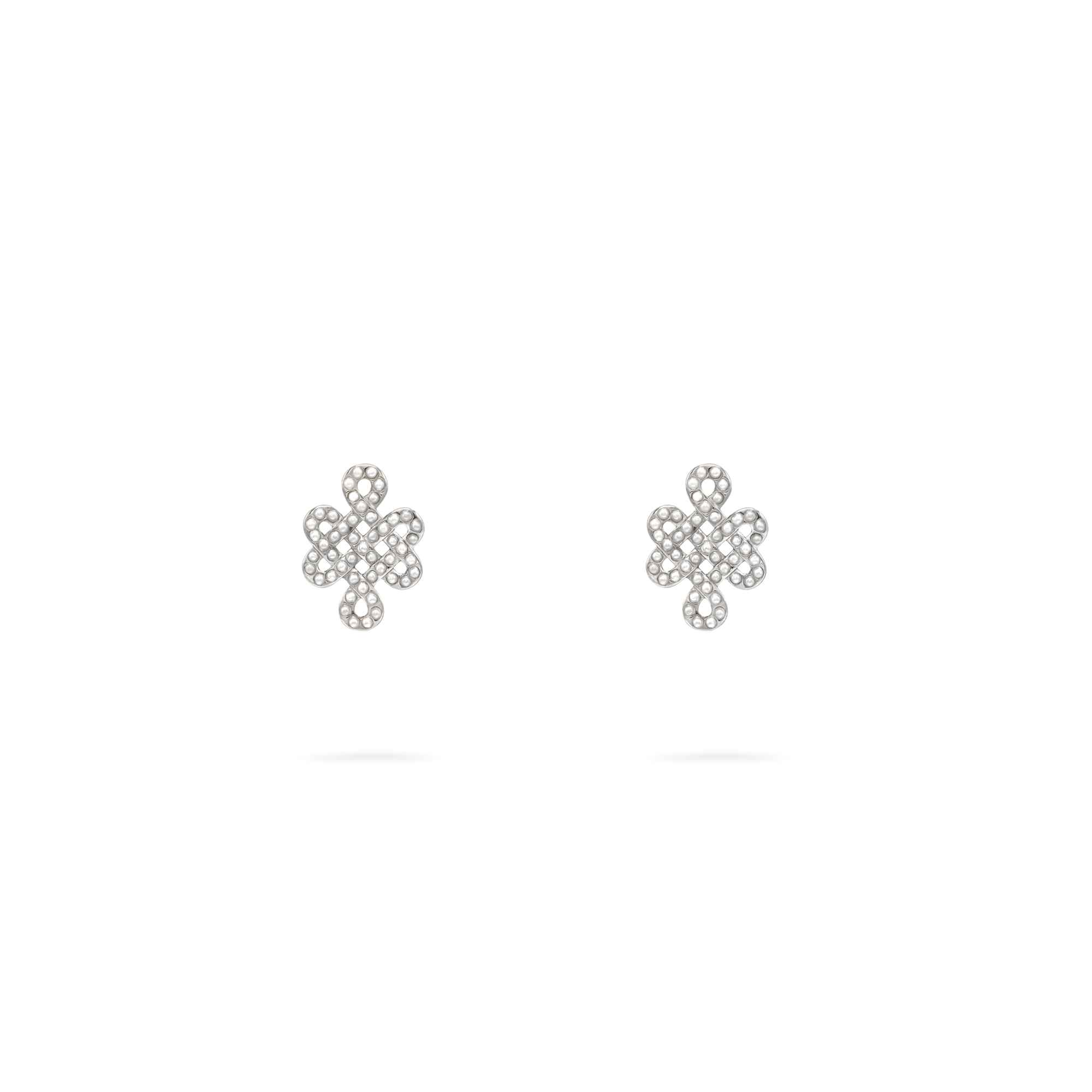 ULZII Multi Pearl Stud Earrings - BAIGAL