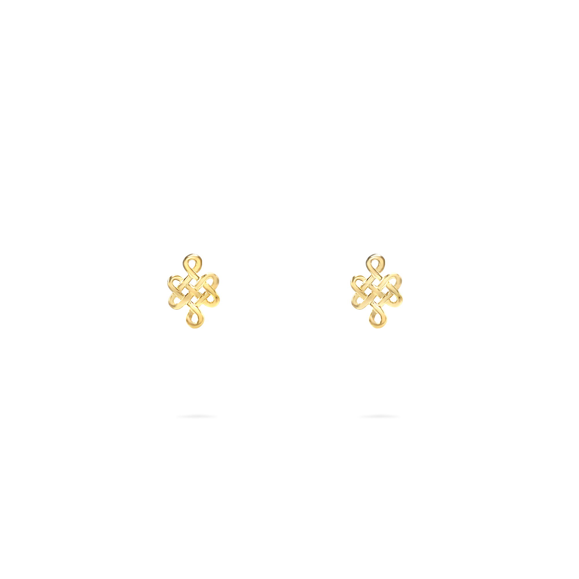 ULZII 18K Gold Stud Earrings - BAIGAL