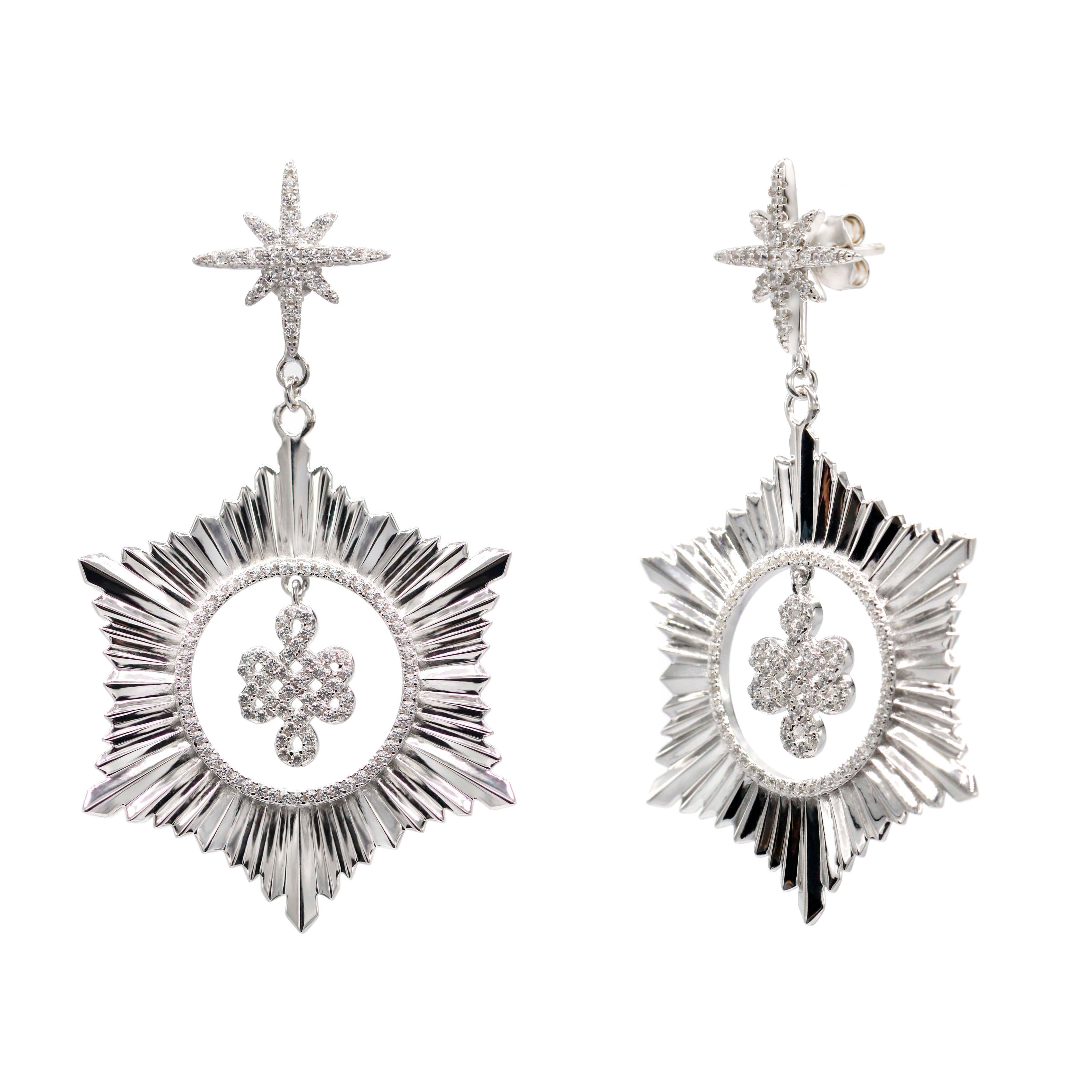 ALTAN GADAS Statement Earrings, Large - BAIGAL