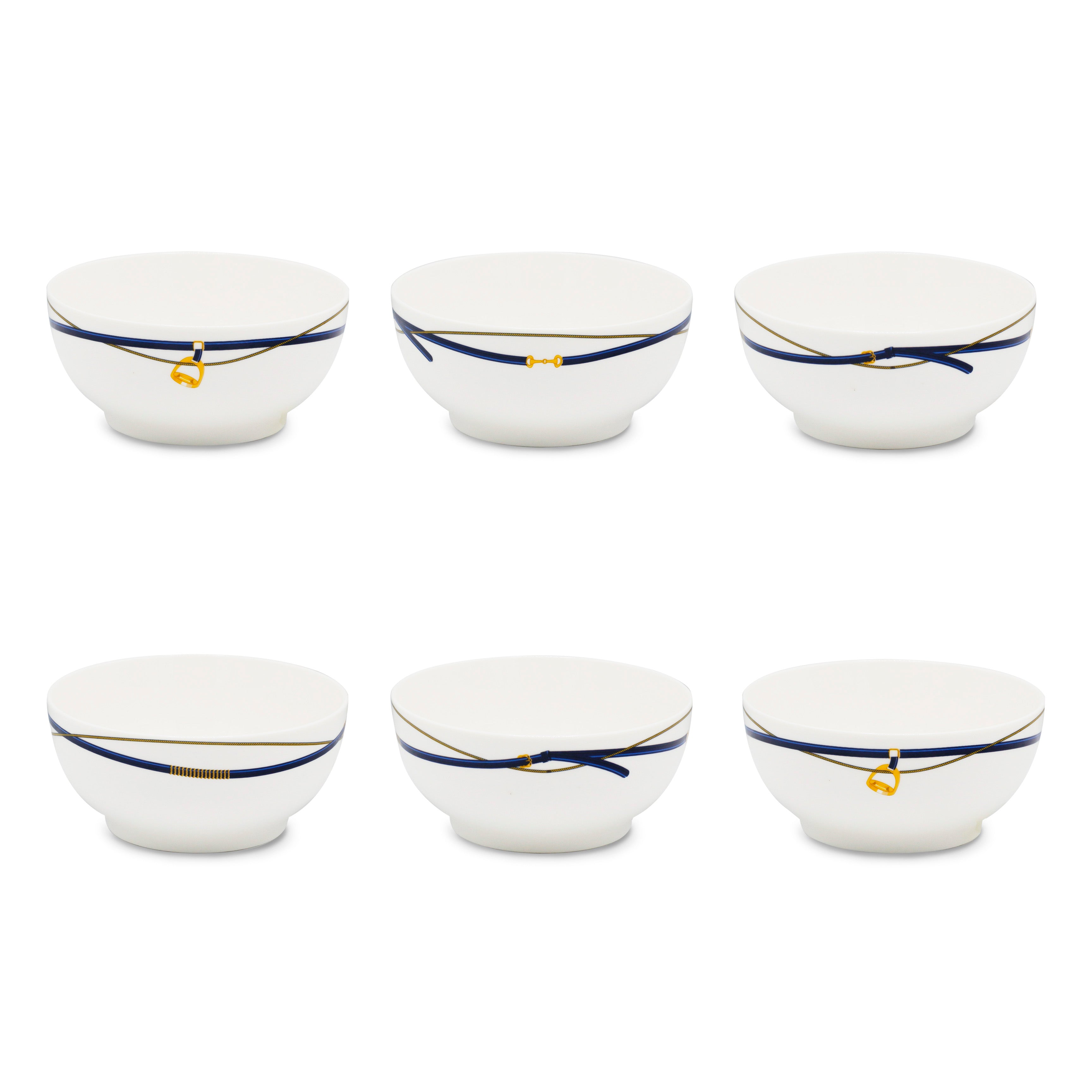 TUVURGUU Kumis Bowl, Set of Six - BAIGAL