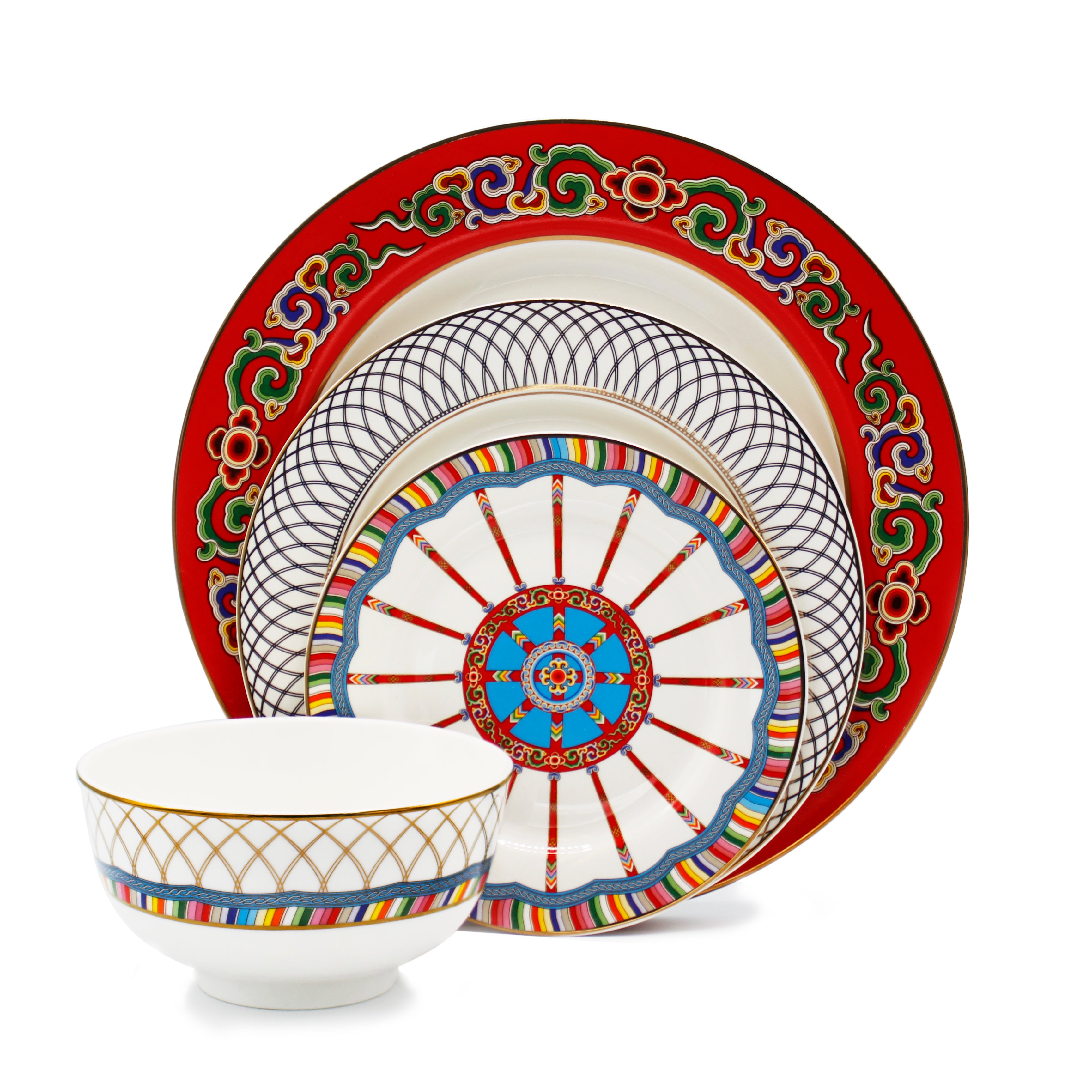 TOONOT GER Dinnerware Set - BAIGAL