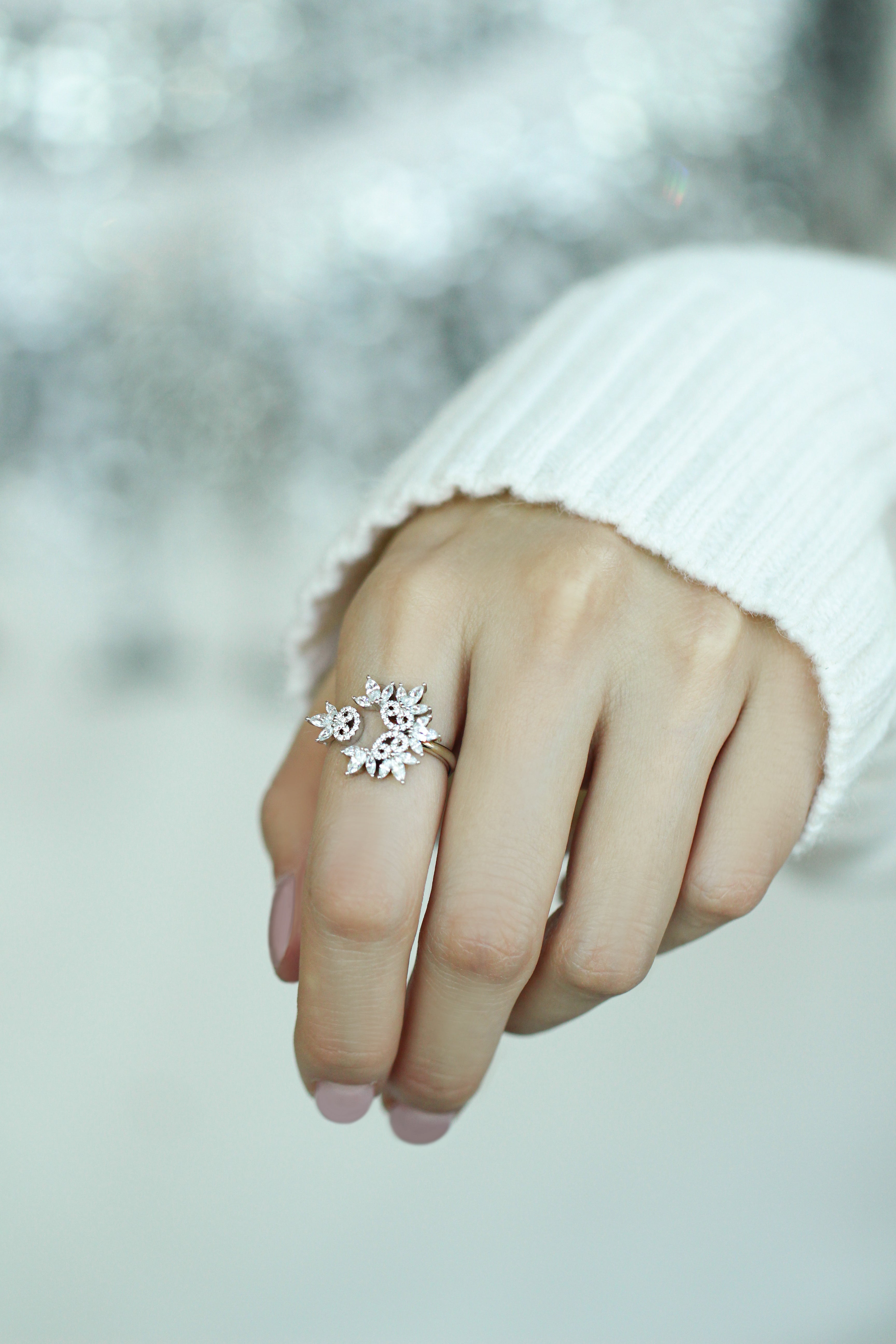 SNOWFLAKE Ring