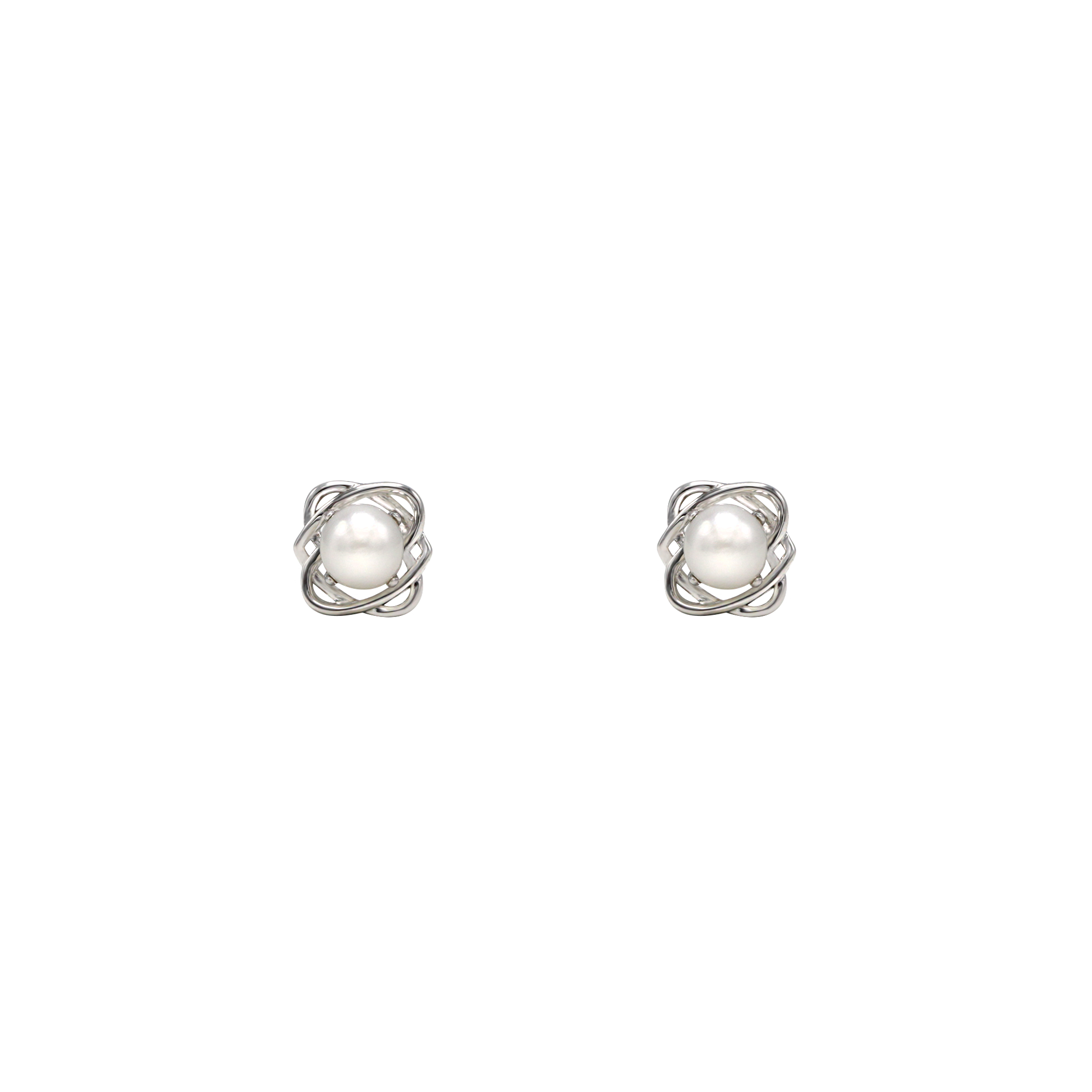 BAIGAL Crowned Stud Earrings