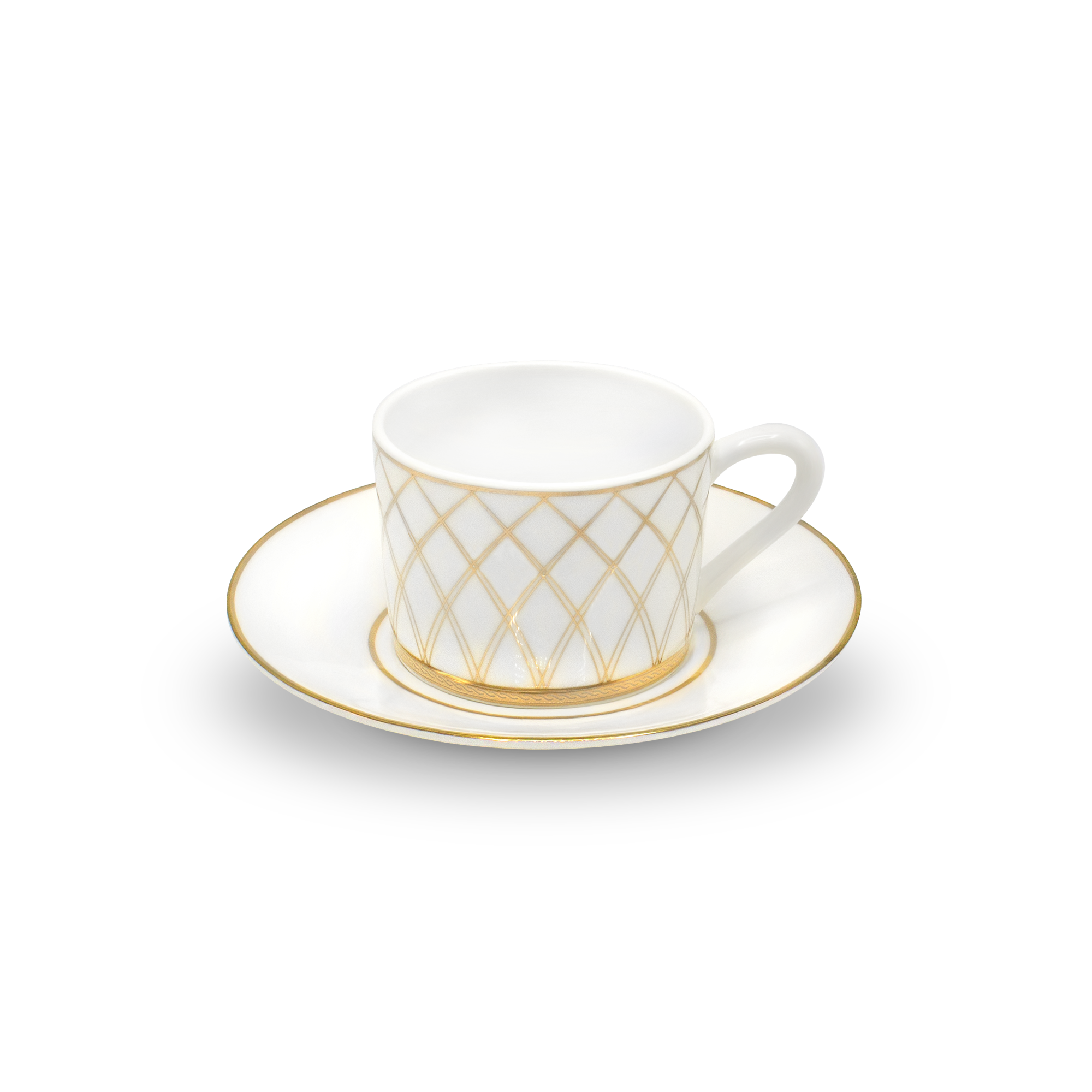 TOONOT GER Coffee Cup and Saucer, Set of Six - BAIGAL