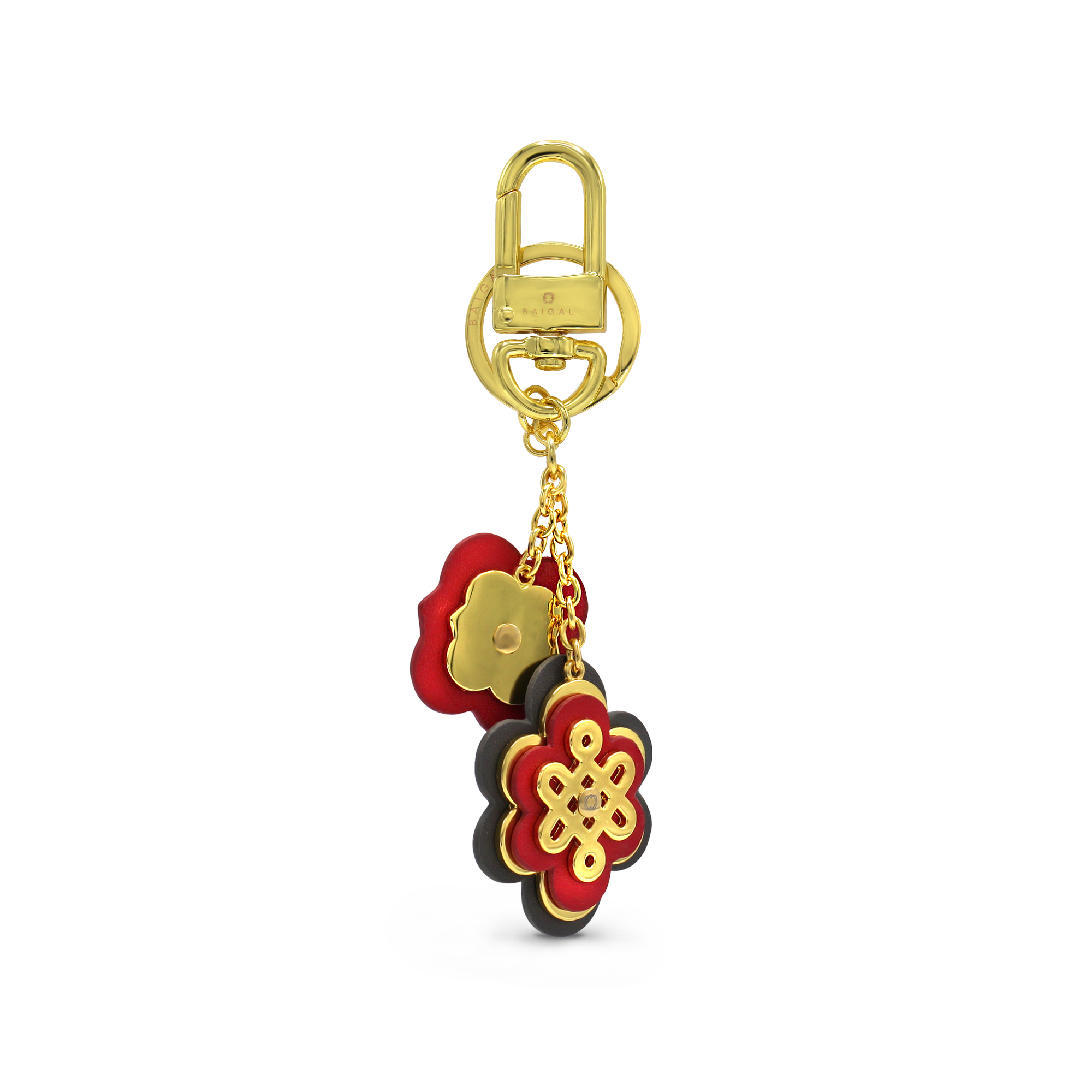 ULZII Keychain, Yellow Gold - BAIGAL