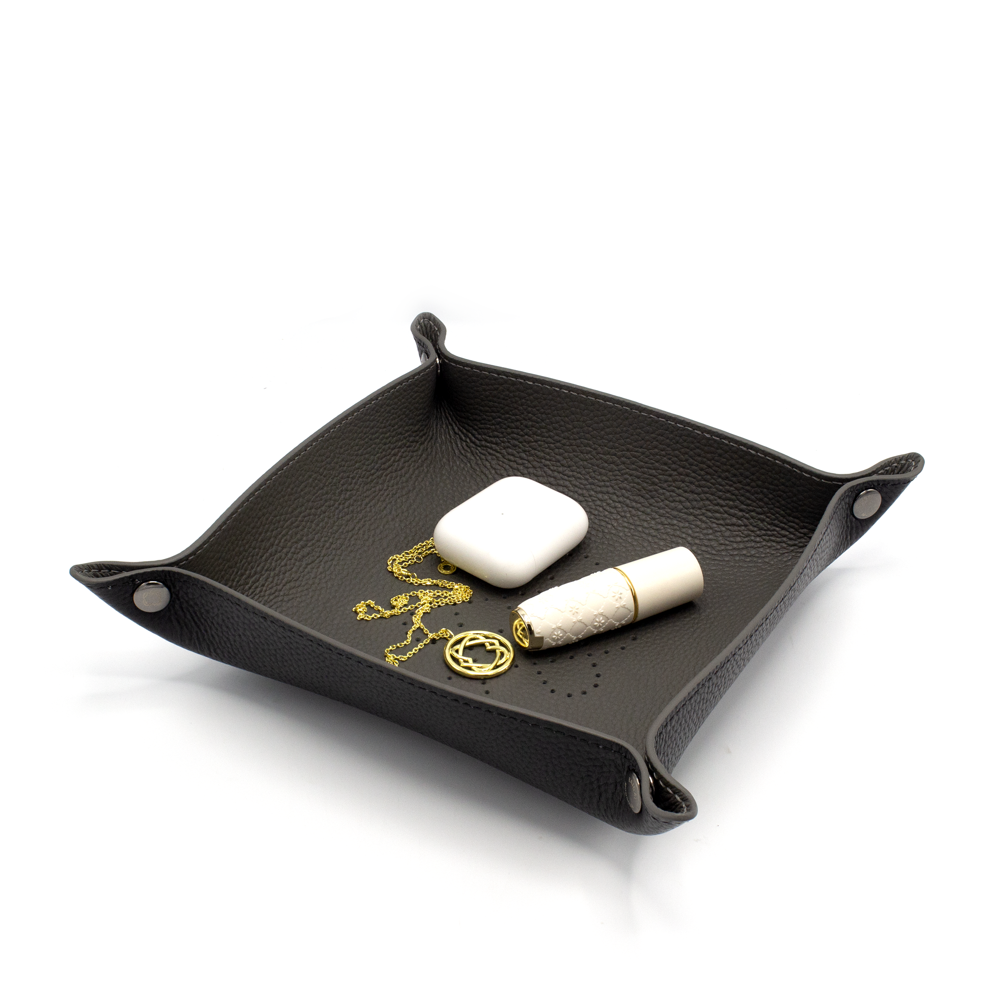 ULZII Leather Valet Tray - BAIGAL