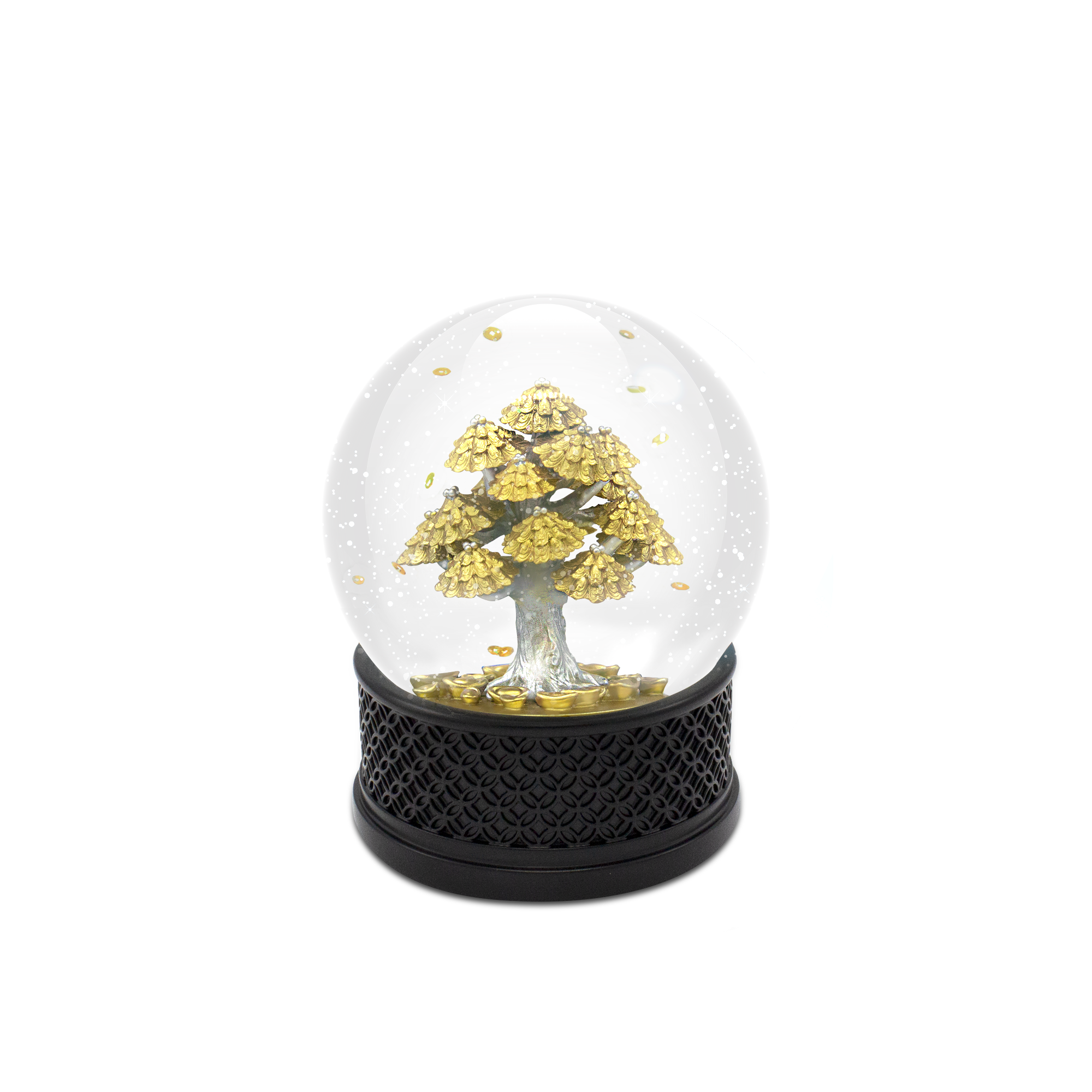 MONEY TREE Snow Globe