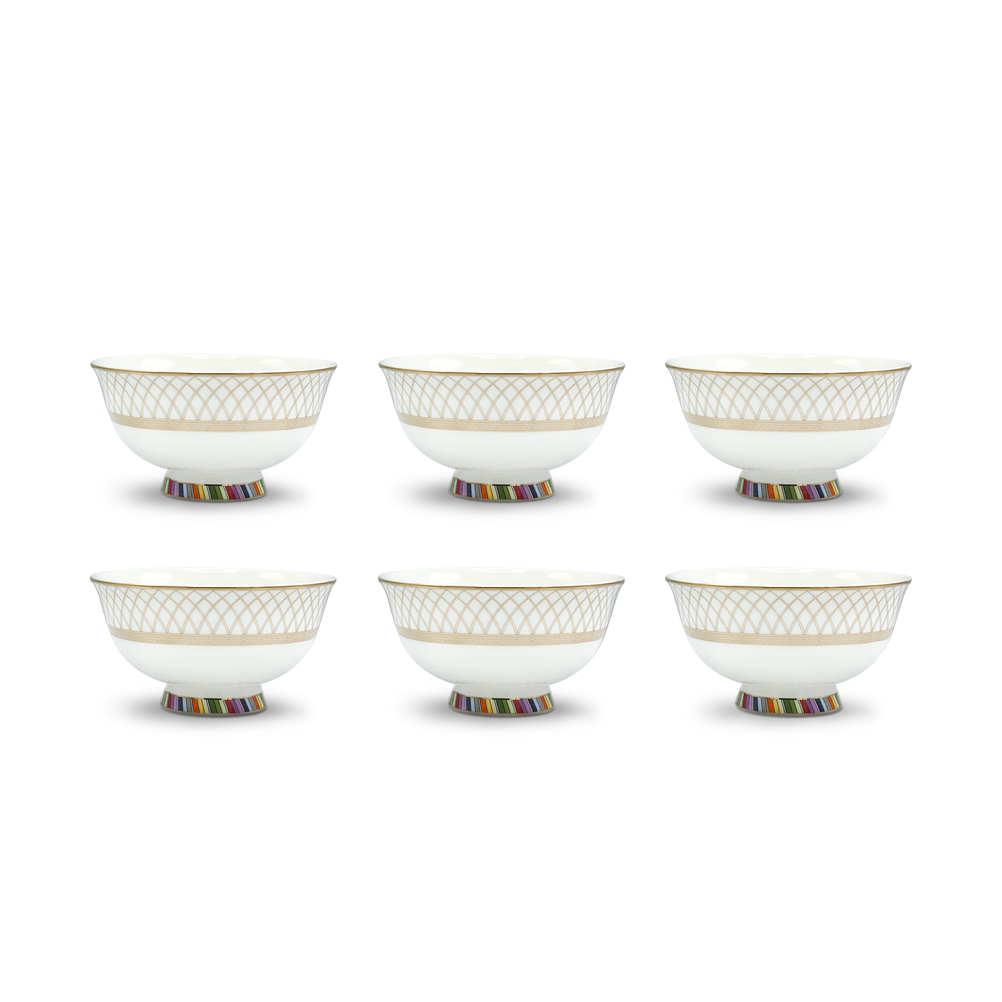 TOONOT GER Tea Bowl, Set of Six