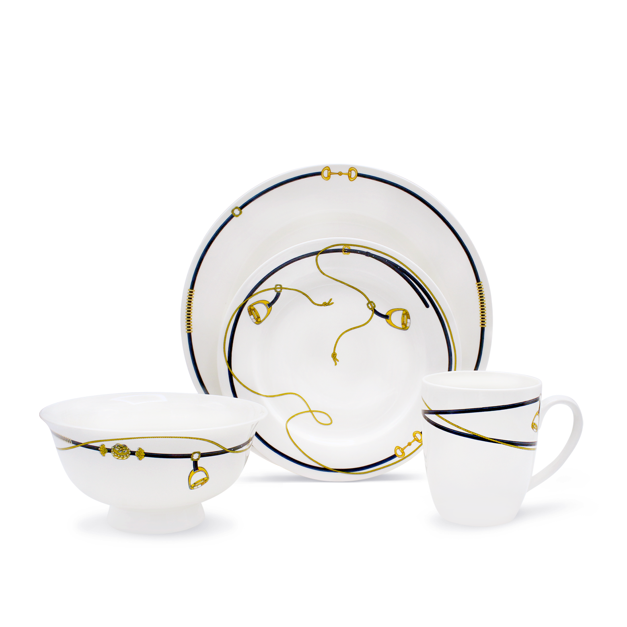 TUVURGUU Dinnerware Set for Four