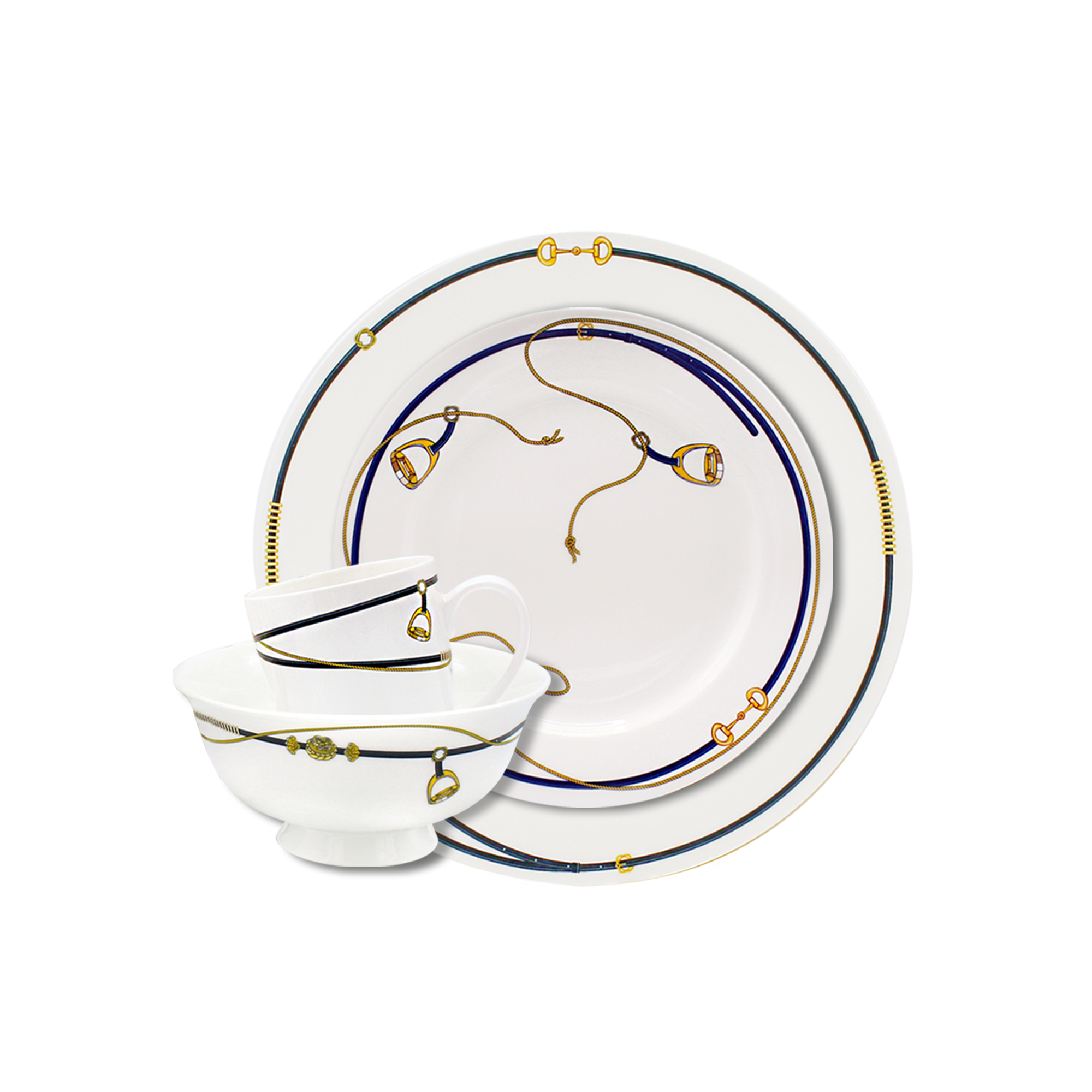 TUVURGUU Dinnerware Set for Four