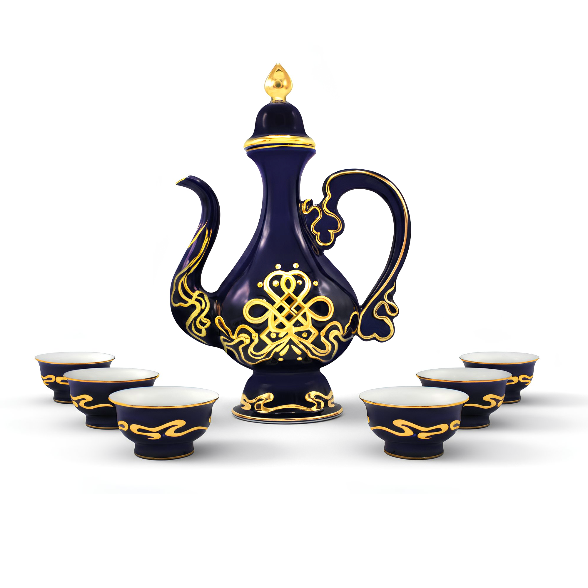 Ceremonial Ewer and Cup Set
