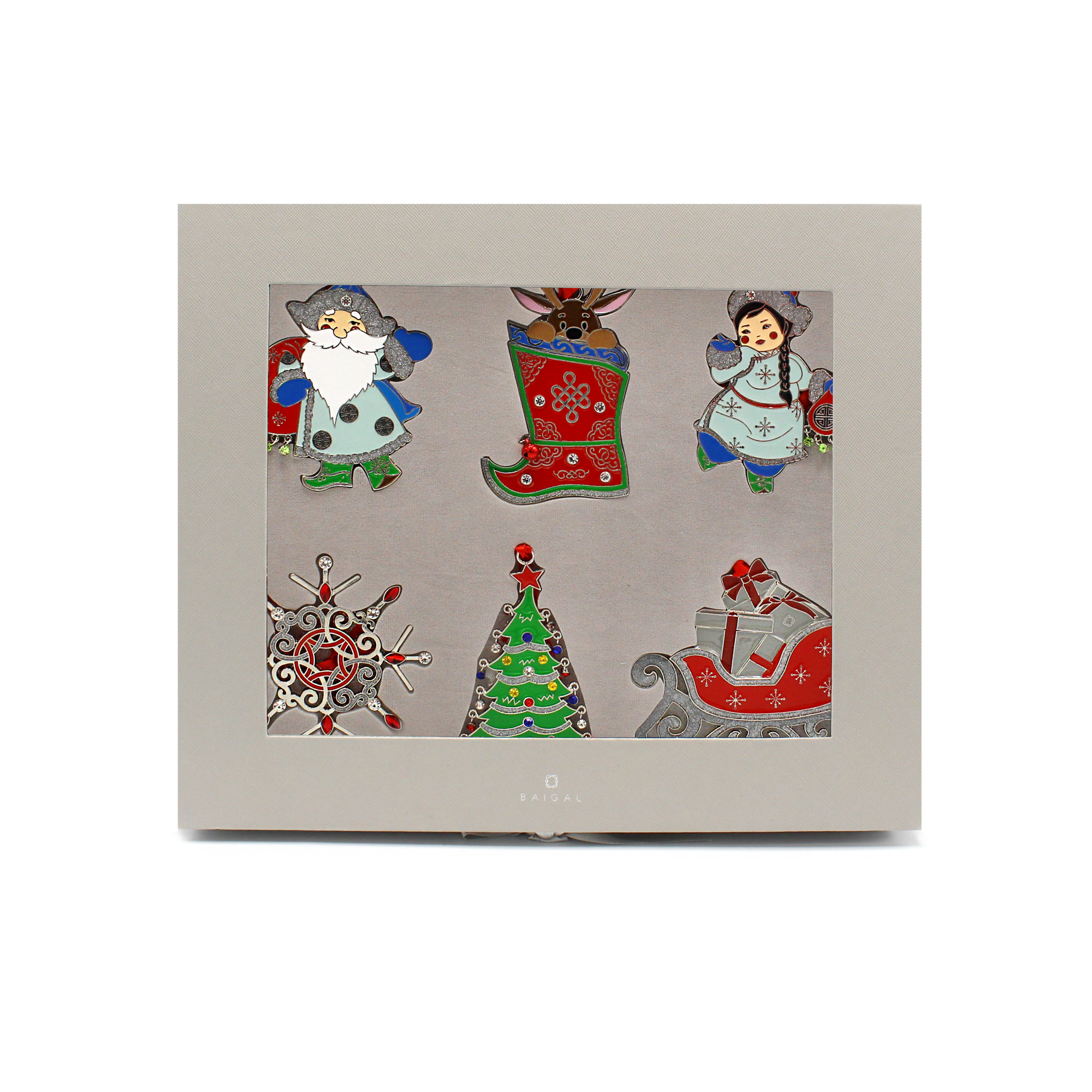 NEW YEAR Christmas Tree Ornaments (2022) - BAIGAL