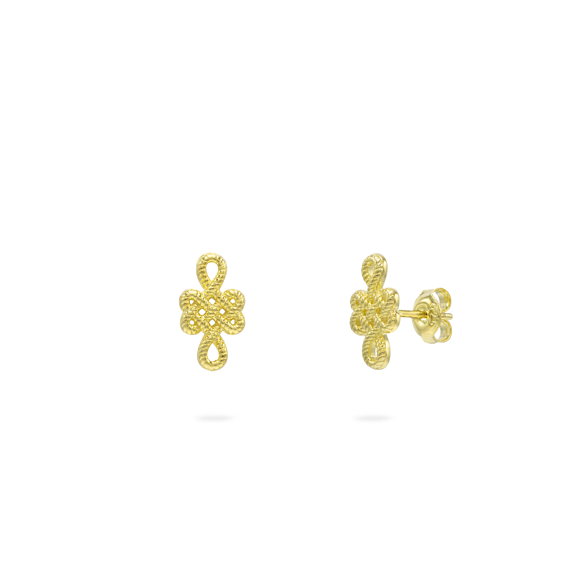 ULZII Twist Stud Earrings