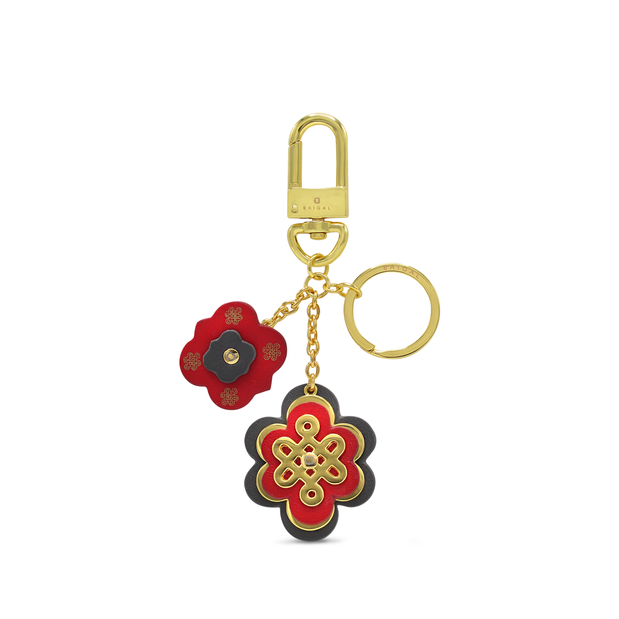 ULZII Keychain, Yellow Gold - BAIGAL