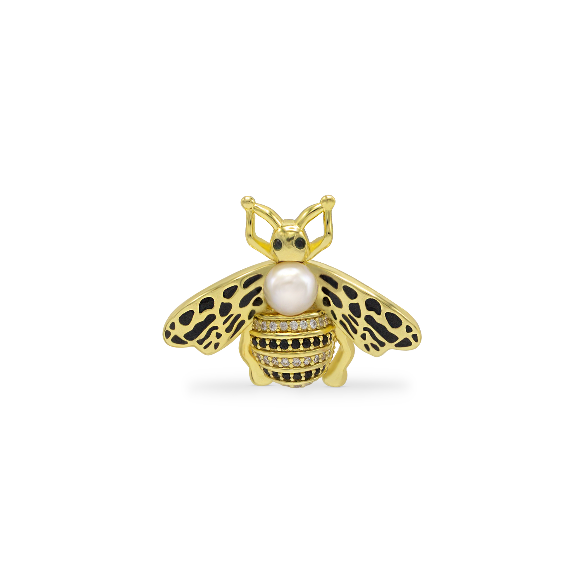 BEE Brooch, Mother of Pearl - BAIGAL